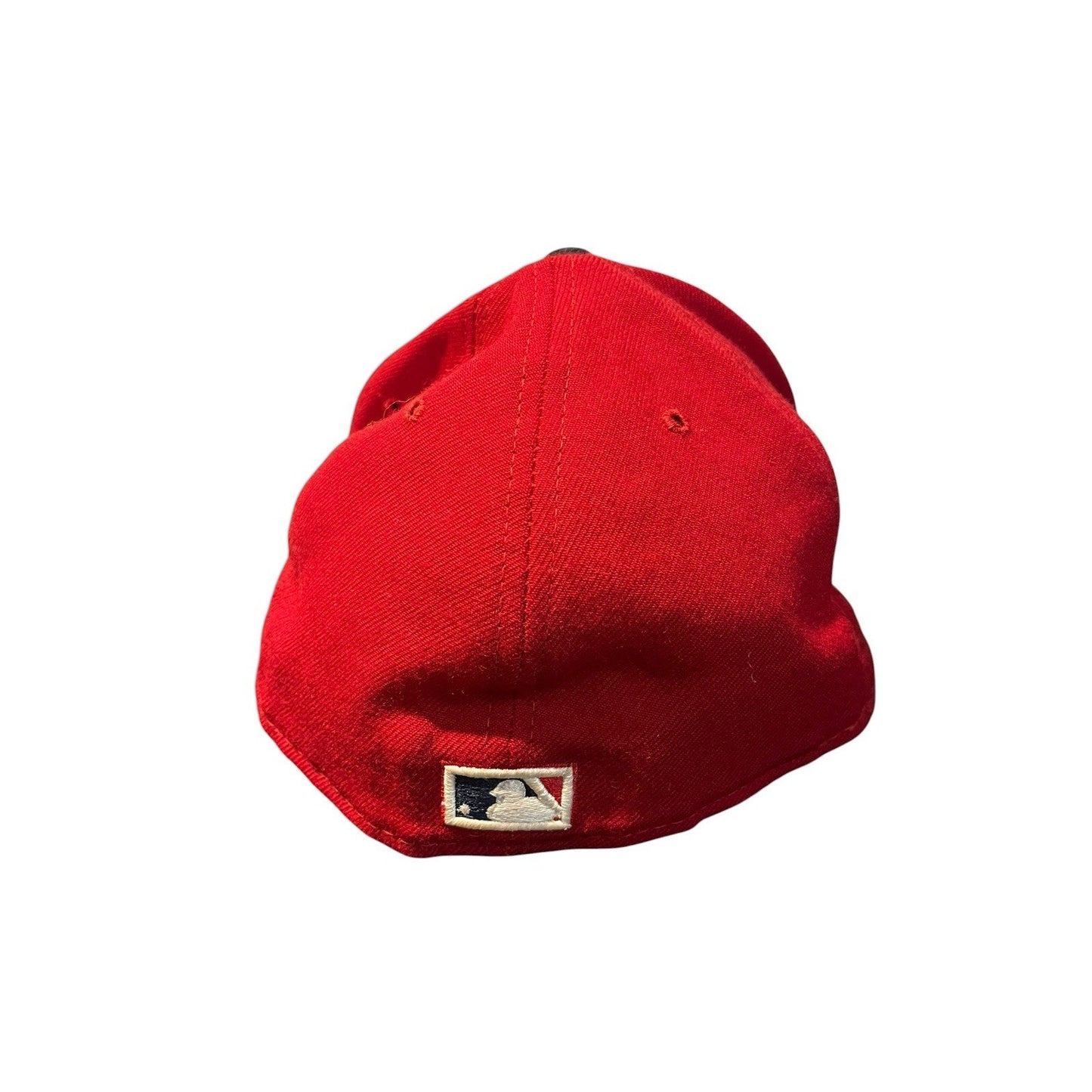 Vtg New Era 59Fifty 7 1/2 Cooperstown Boston Red Sox 100% wool USA made hat