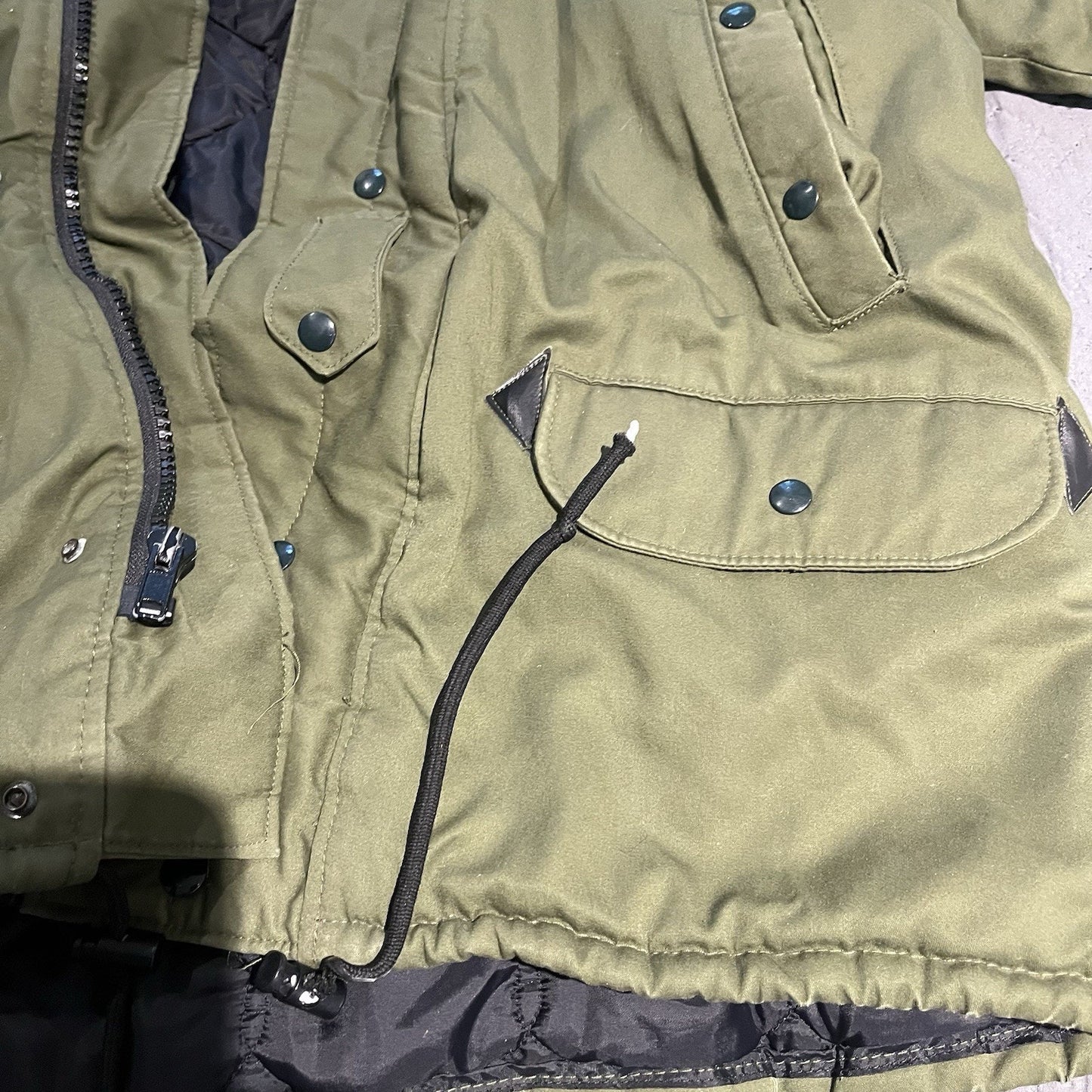 Dakota Men's 2XL Insulated Parka Fur-lined Hood Coat US Military USA Made