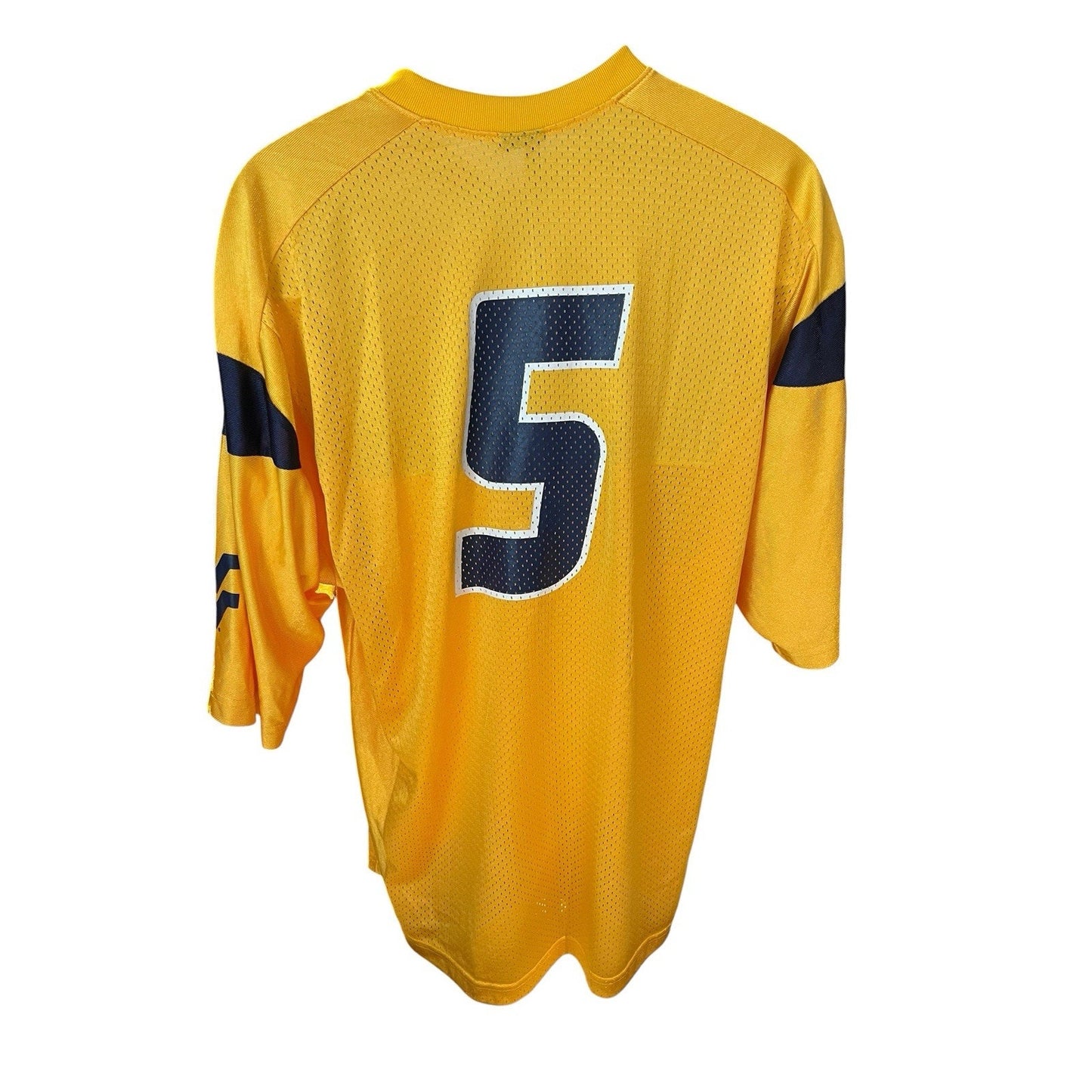 Nike Team Men's L #5 Pat White West Virginia Mountaineers WVU Football Jersey