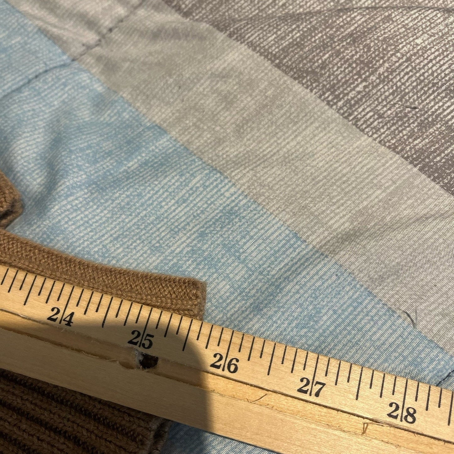 Tommy Hilfiger Women's L rustic chic long sleeve argyle knit v-neck sweater NWT