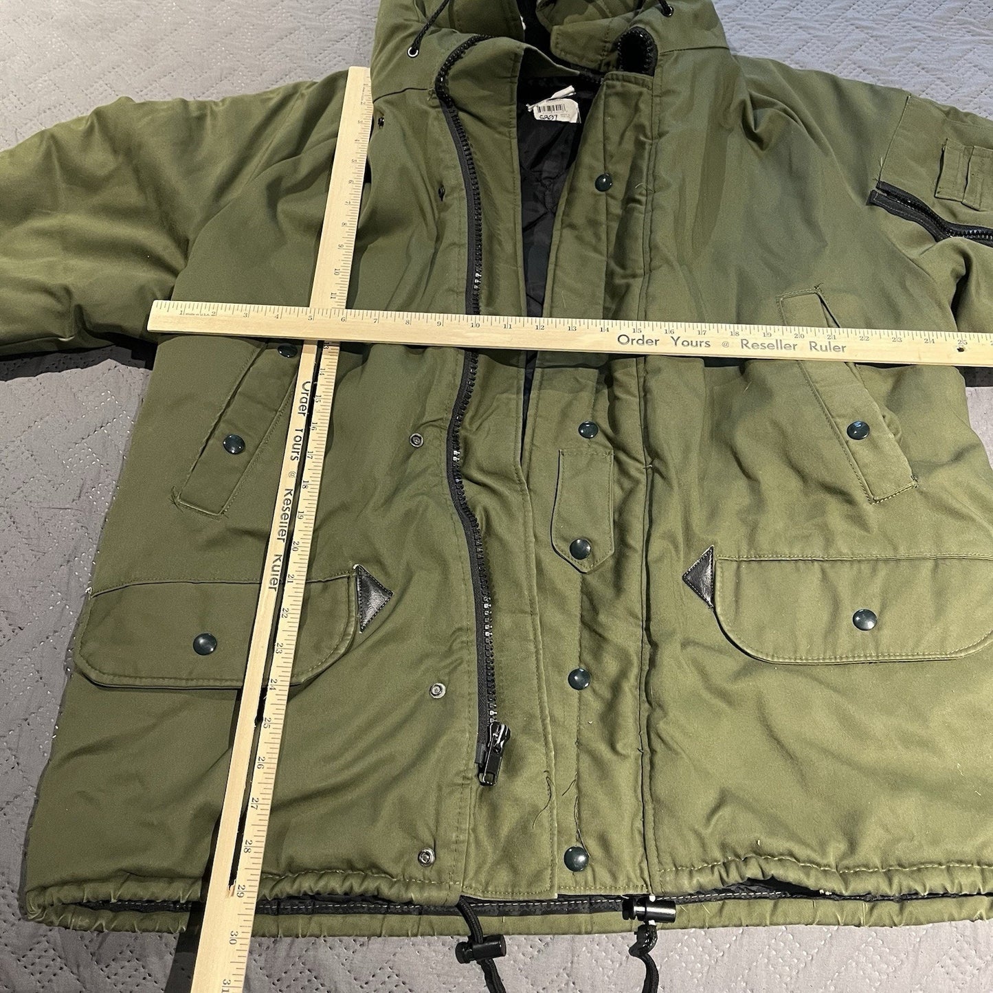 Dakota Men's 2XL Insulated Parka Fur-lined Hood Coat US Military USA Made