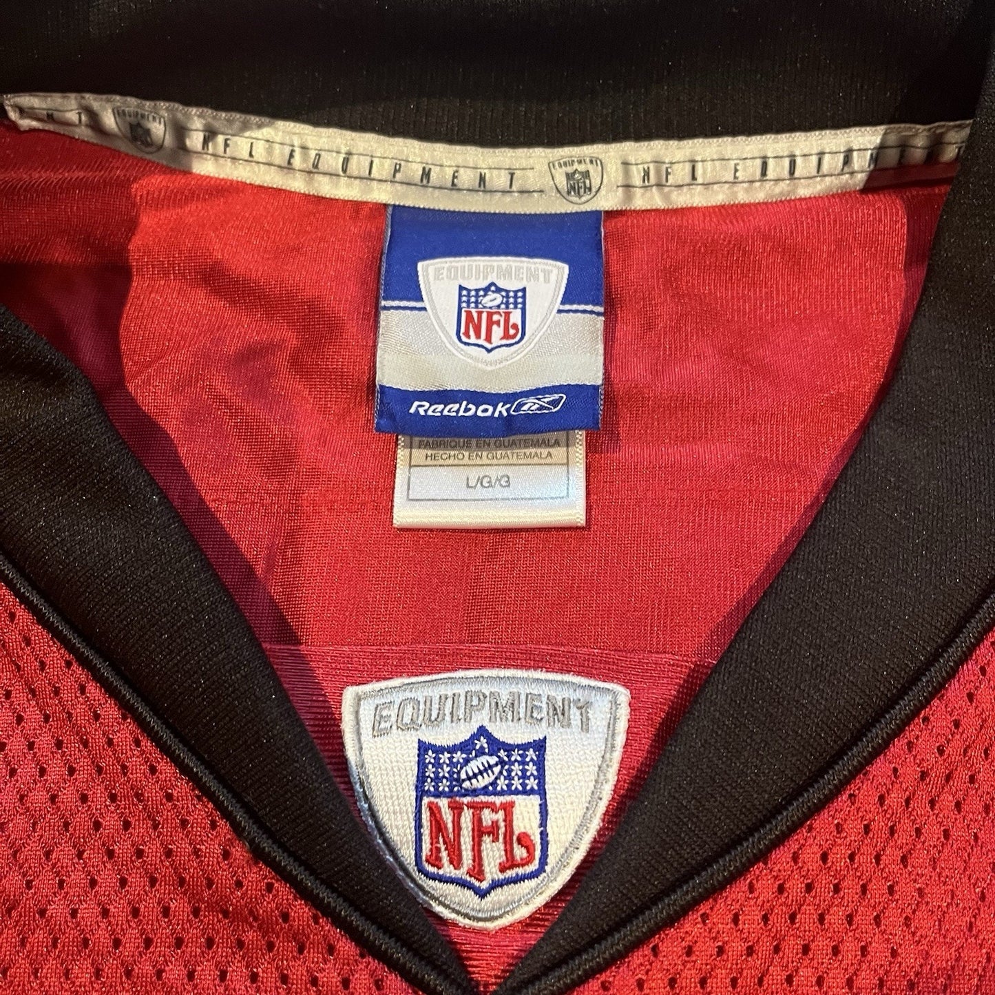 Reebok on-field Men's L NFL Atlanta Falcons #3 D.J. Shockley football jersey