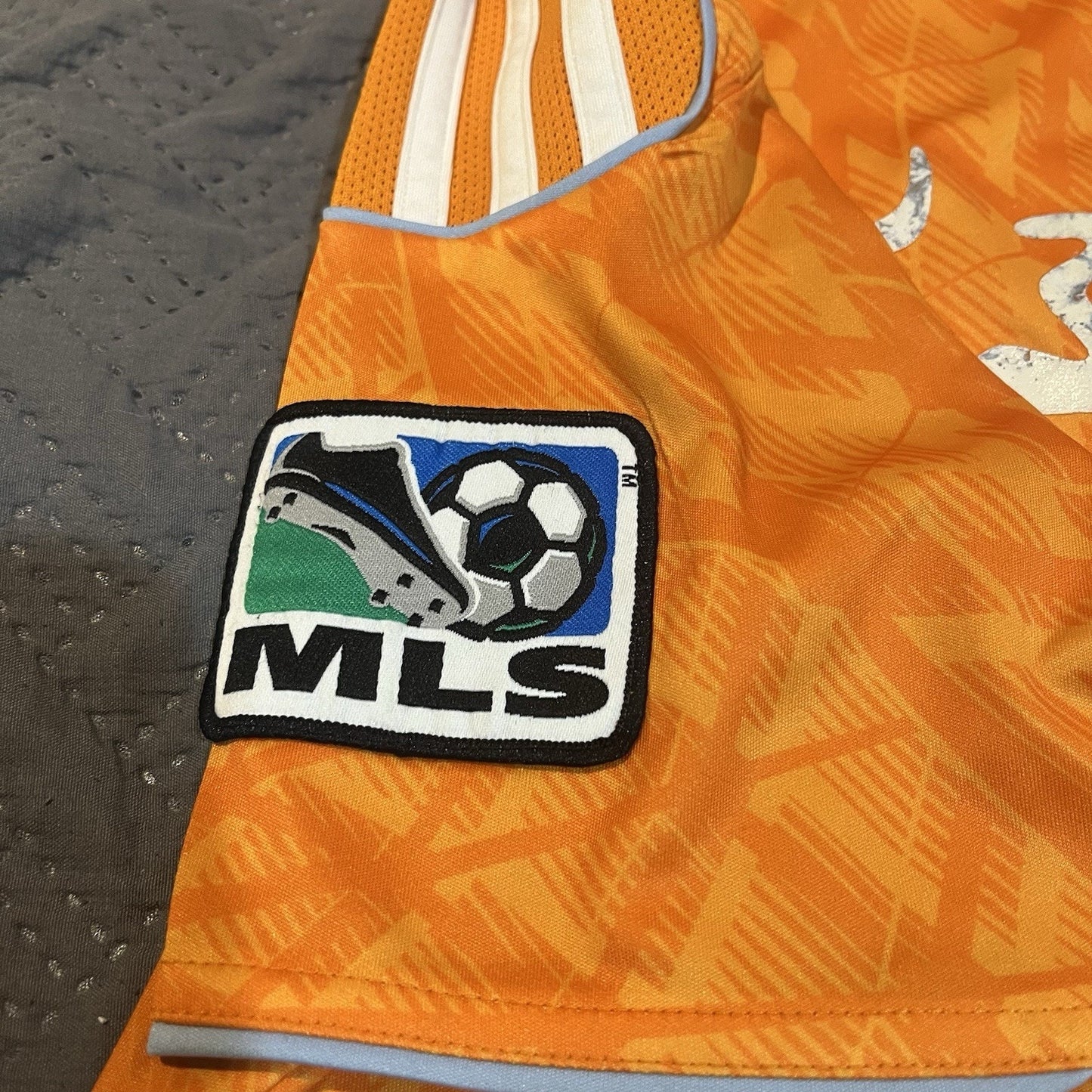 Adidas Men's L Houston Dynamo 2012 Greenstar MLS Soccer Climacool Home Jersey