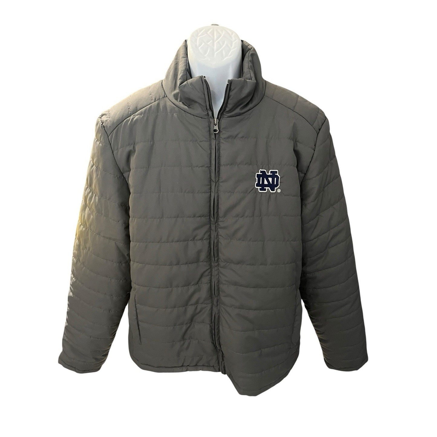 Crable Sportswear Notre Dame Men's L Fighting Irish Quilted Puffer jacket
