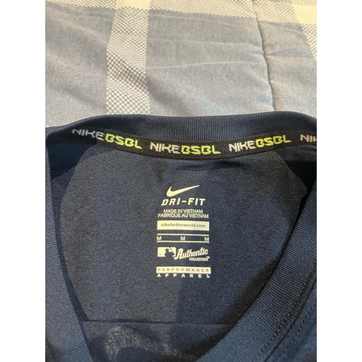 Nike Dri-fit GSGL MLB Men's M Atlanta Braves performance shirt