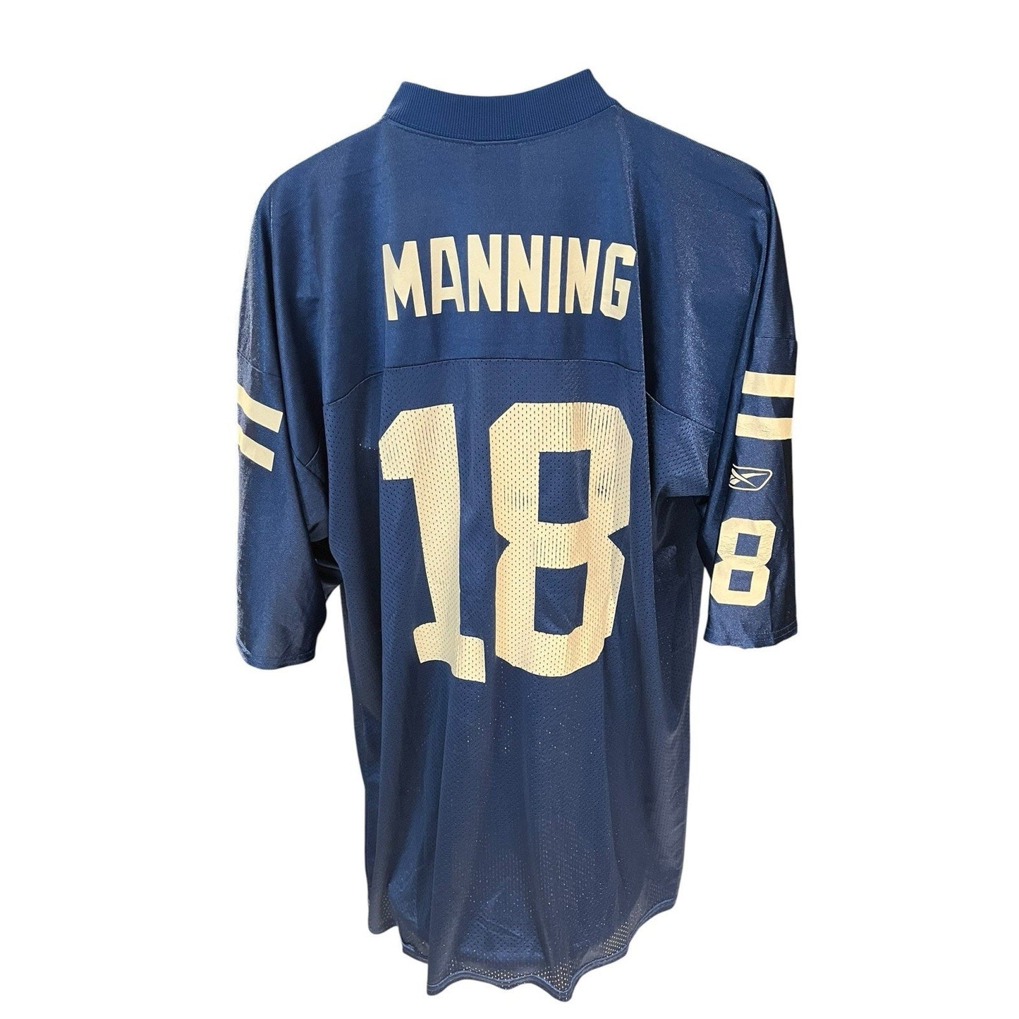 Vtg Reebok Men's 2XL Indianapolis Colts #18 Peyton Manning jersey