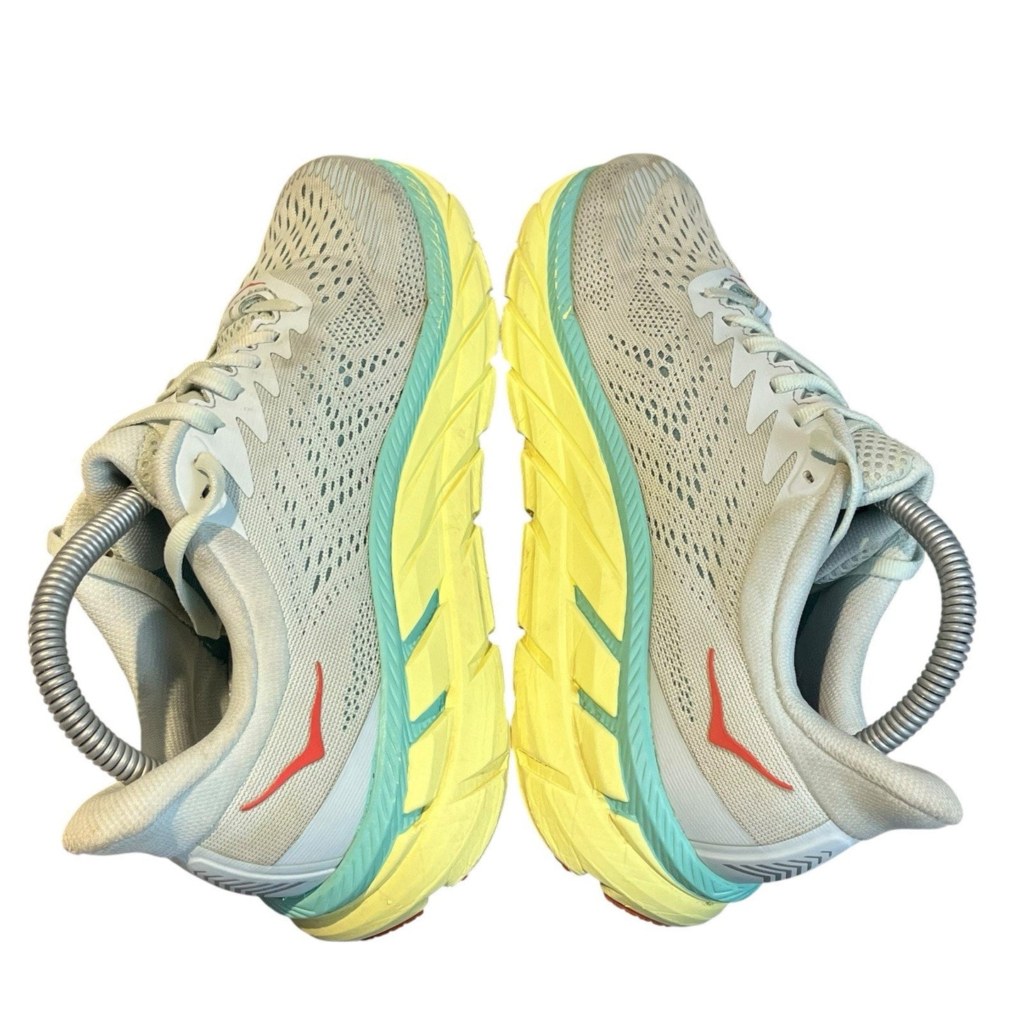 Hoka One One Clifton 7 Shoes Womens Size 8 Gray Running Sneakers 1110509 MMHC