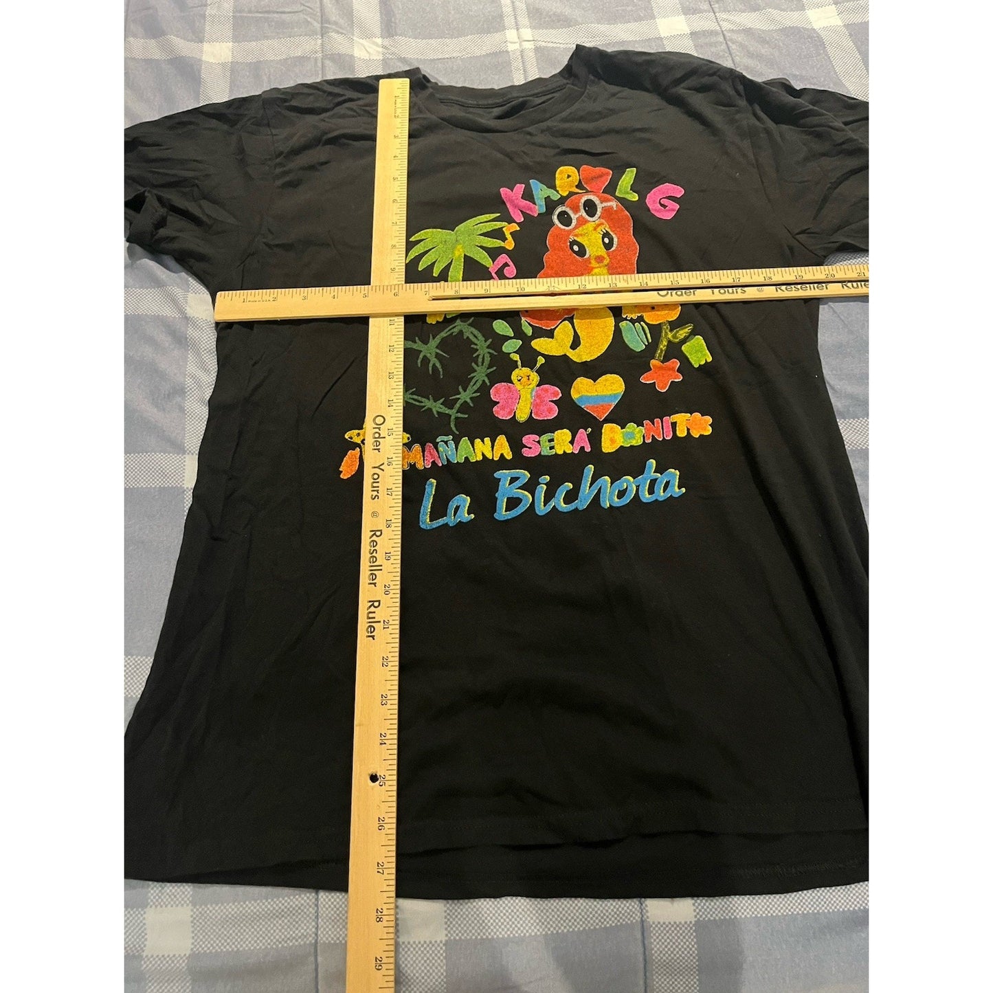 Karol G men's L Manana Sera Bonito La Bichota concert t shirt