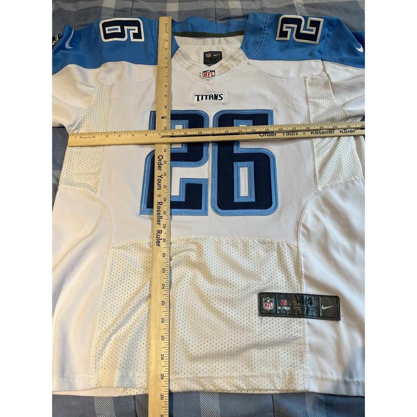 Nike Onfield NFL Men's L/44 Tennessee Titans #26 Andrews football jersey