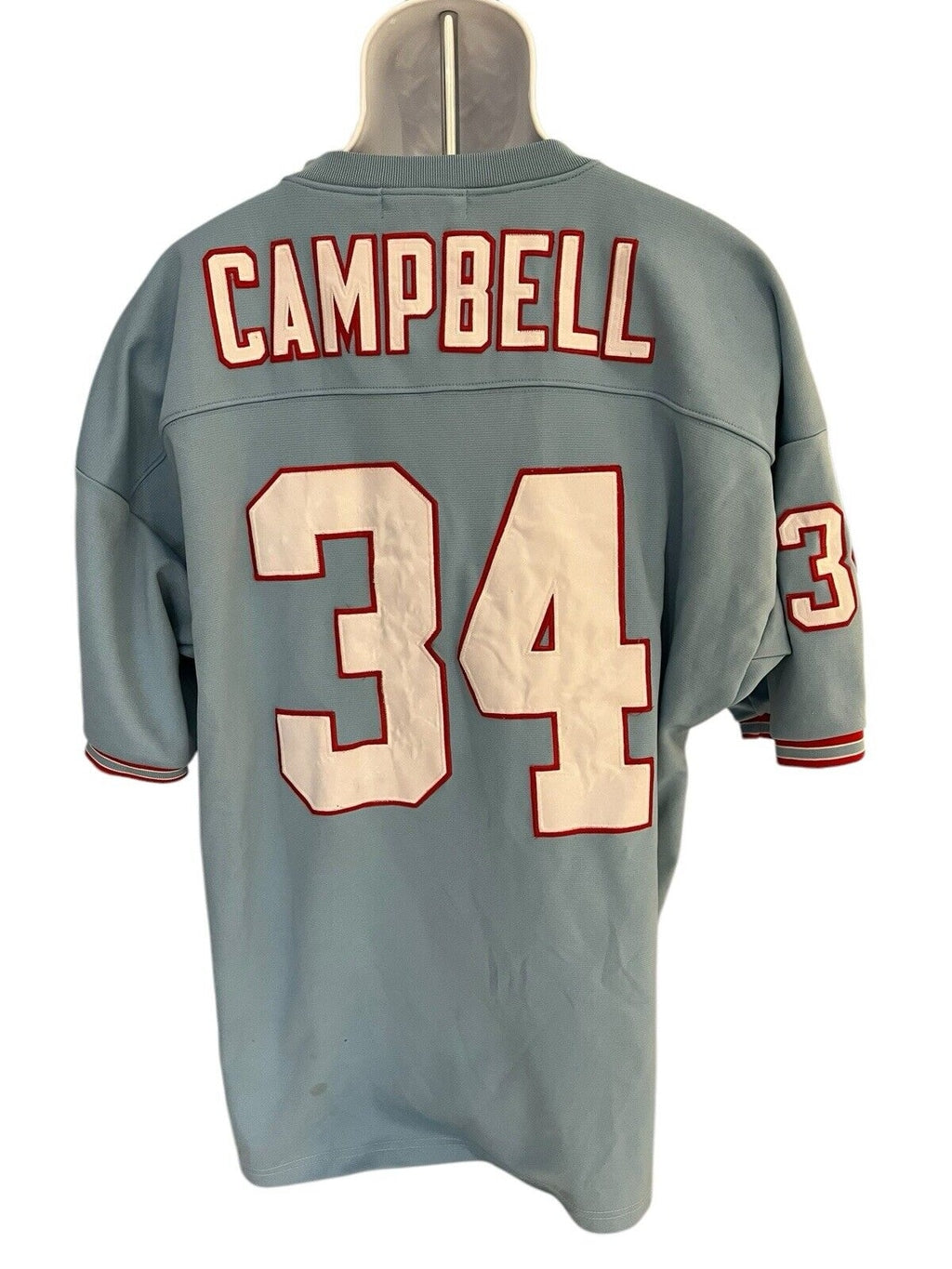 Mitchell & Ness size 52 #34 Earl Campbell Houston Oilers jersey