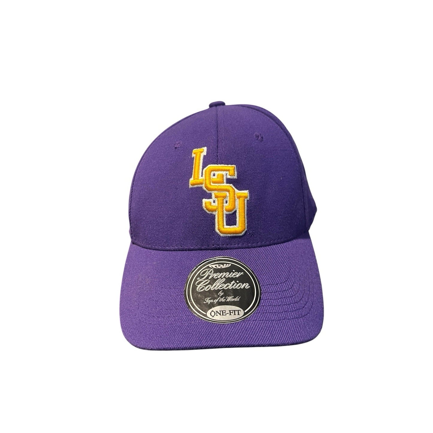 Top Of The World Sz S/M LSU Tigers stretch hat