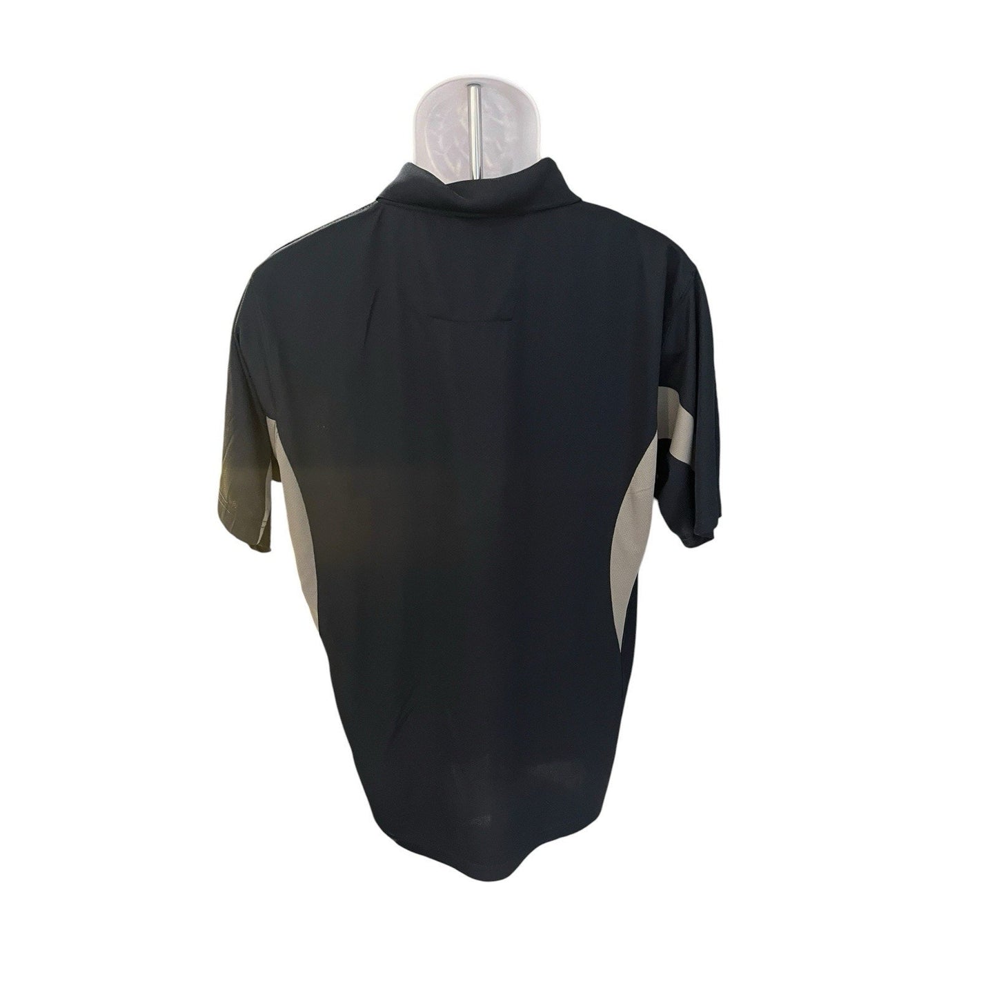 Old Varsity Brand Men's L embroidered Georgia Tech performance polo shirt