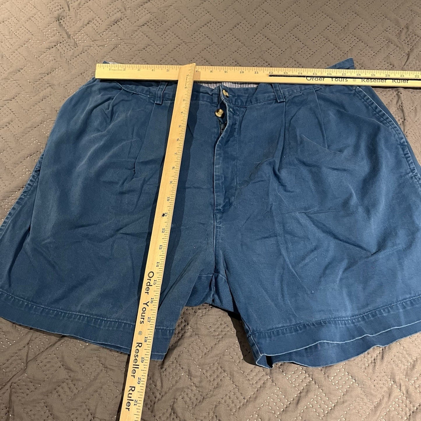 Vtg Christian Dior Monsieur Men's 40 blue chino shorts