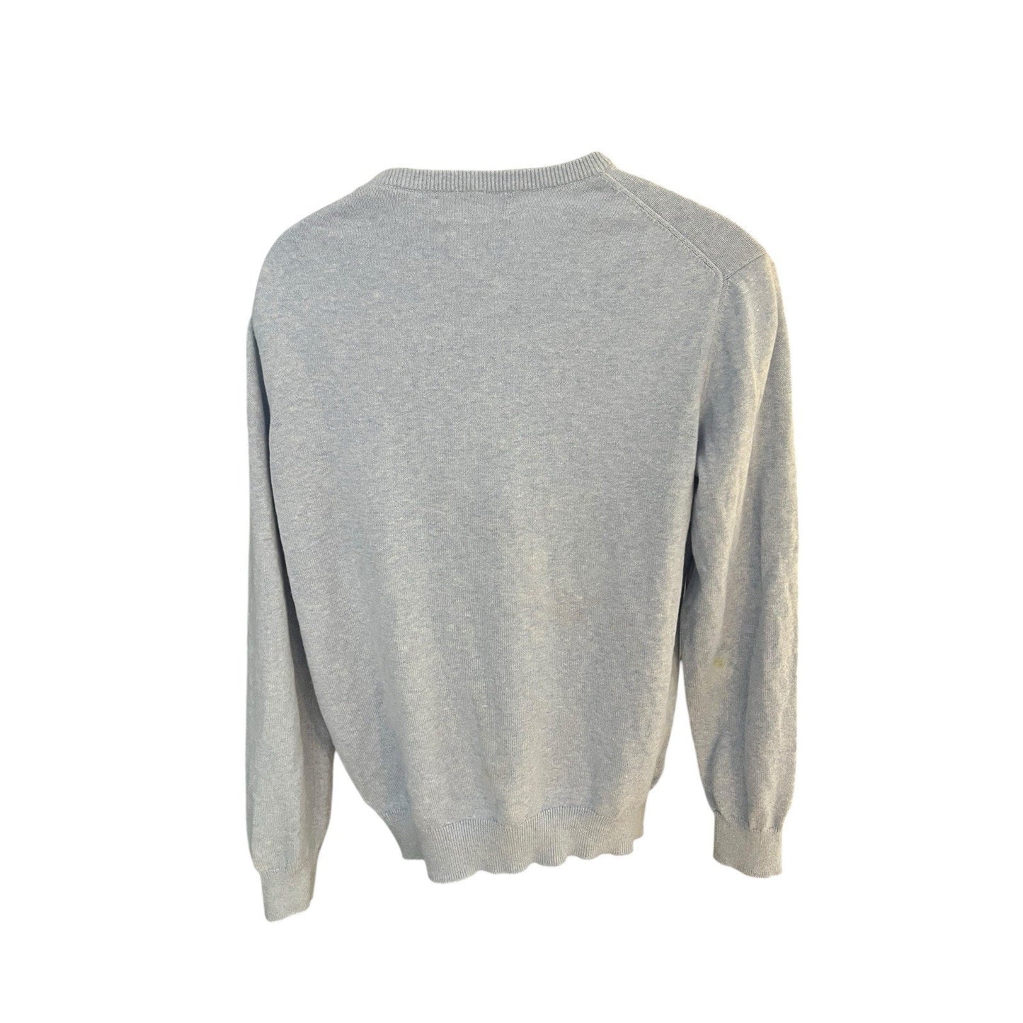 Vineyard Vines Men's L Cashmere Cotton Sweater V-Neck baby blue Long Sleeve