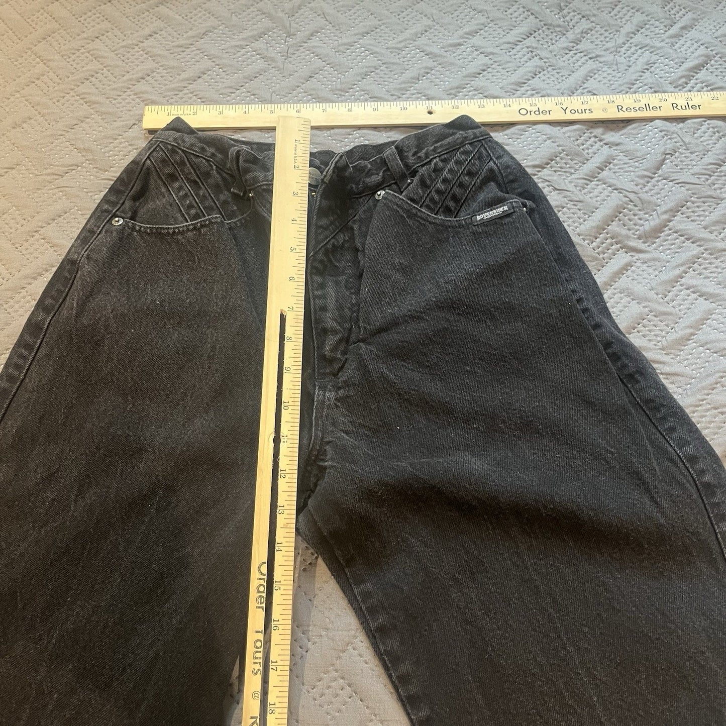 Vtg Roughrider By Circle T Women's 13/14 Western High Waist Bareback Jeans