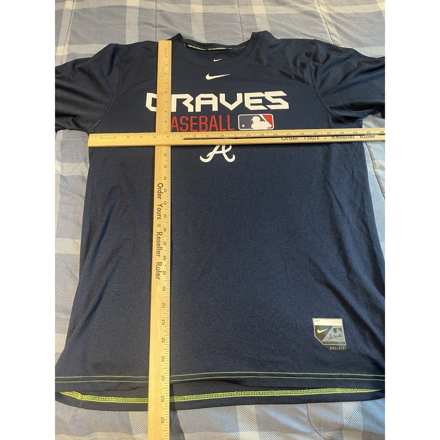 Nike Dri-fit GSGL MLB Men's M Atlanta Braves performance shirt