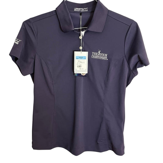 Nike Golf Fit Dry Women's M collard Drasn PGA The Tour Championship polo shirt