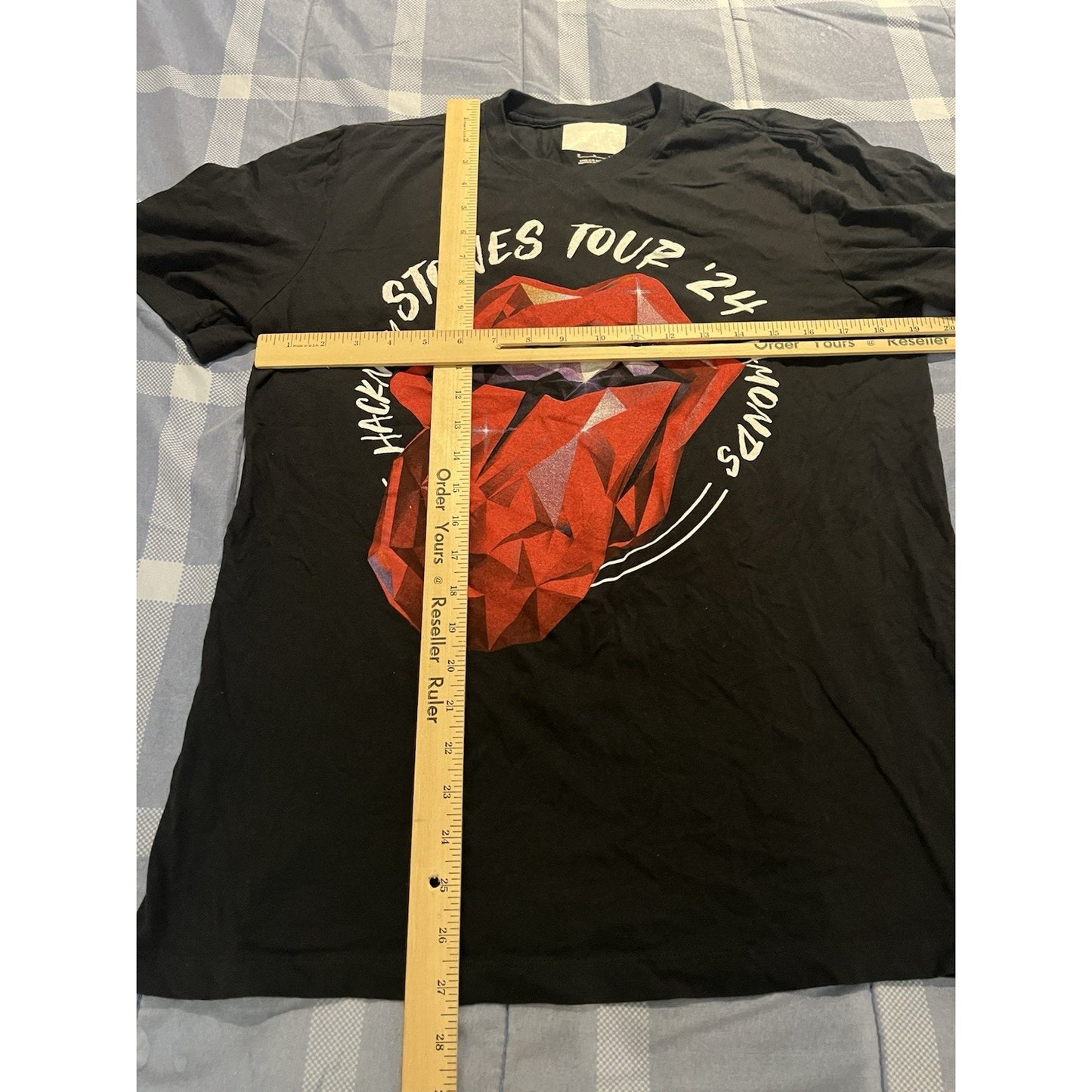 2024 ROLLING STONES HACKNEY DIAMONDS TOUR Men's M concert shirt