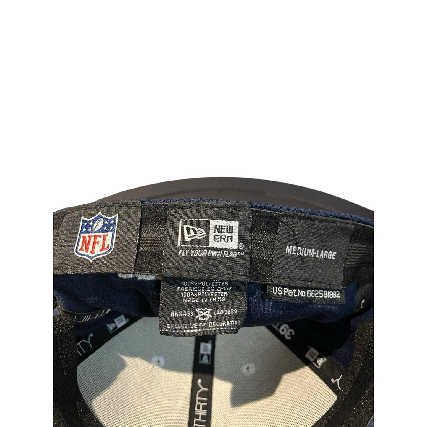 NWT NEW ERA 39 THIRTY Sz M/L XLVIII SUPER BOWL NYNJ stretch hat cap