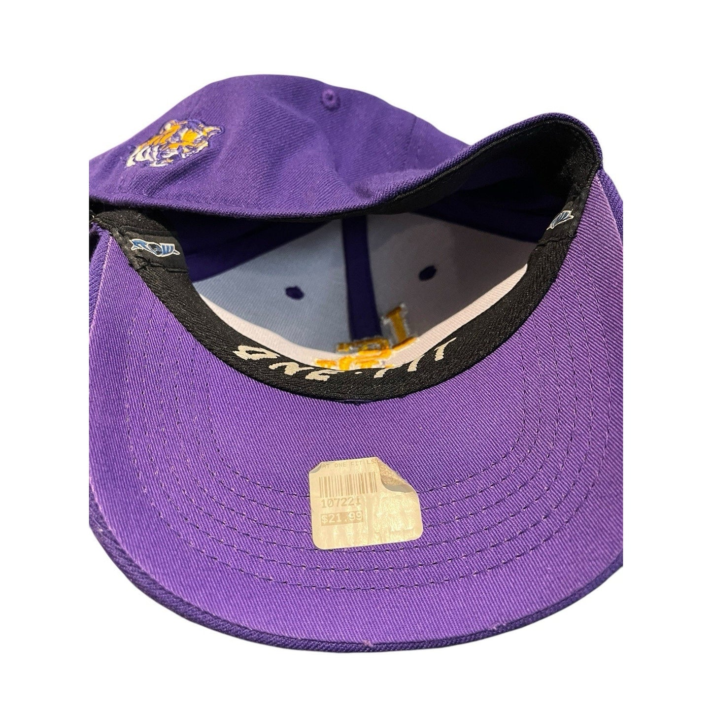 Top Of The World Sz S/M LSU Tigers stretch hat