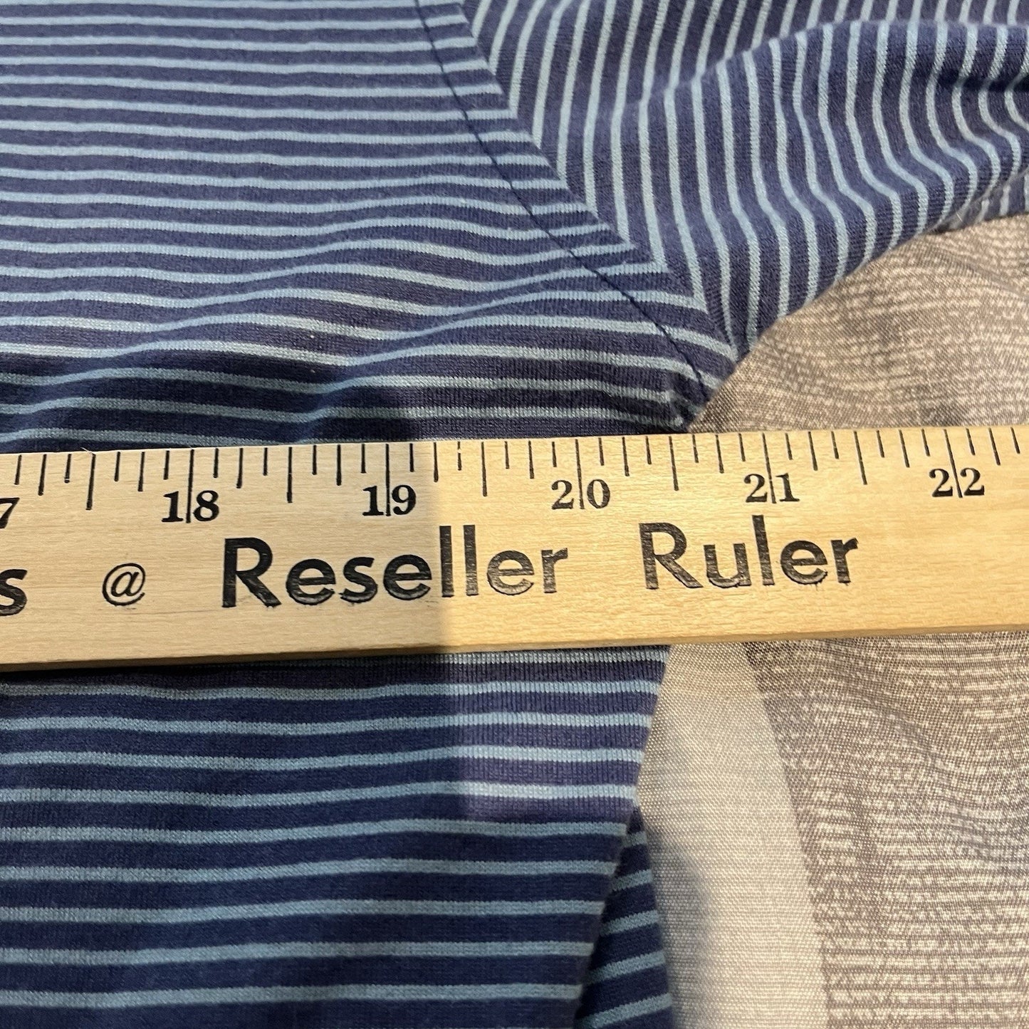 Peter Millar men's M striped polo shirt embroidered baltusrol golf club