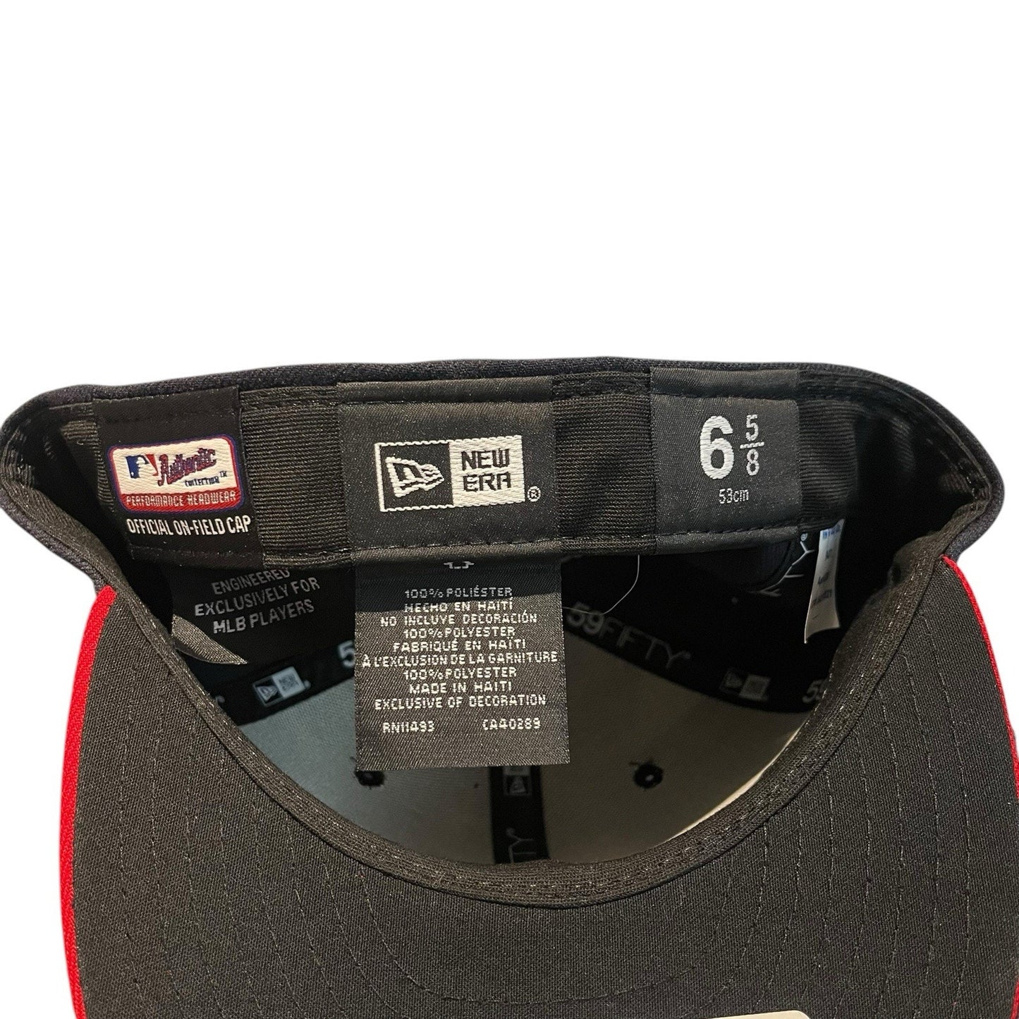 New Era 59Fifty 6 5/8 fitted on-field MLB Atlanta Braves fitted baseball cap NWT