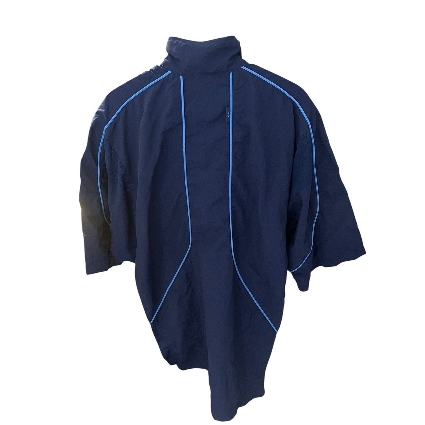 Vtg Nike Jordan Men's XL blue embroidered track jacket