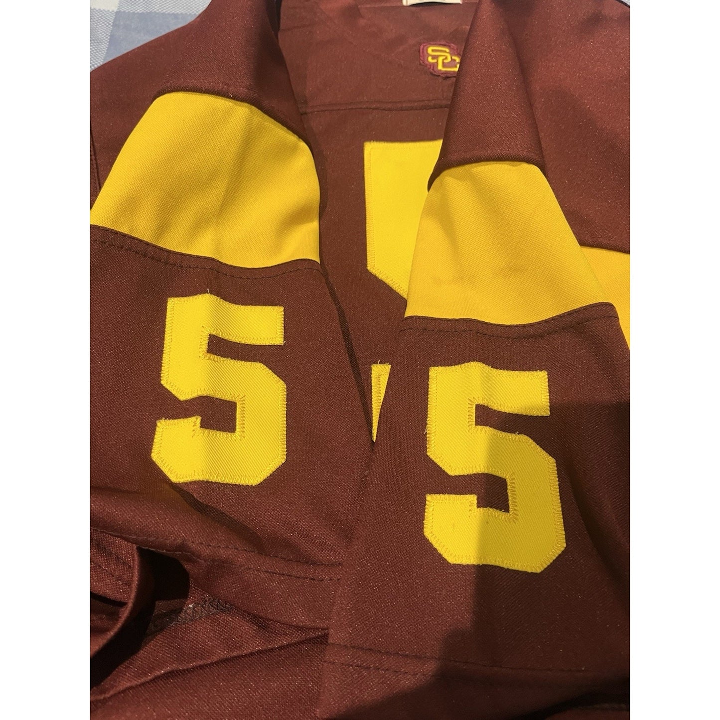 Vtg Gridiron greats Men's 4XL/60 USC Trojans #5 Reggie Bush Rose Bowl jersey