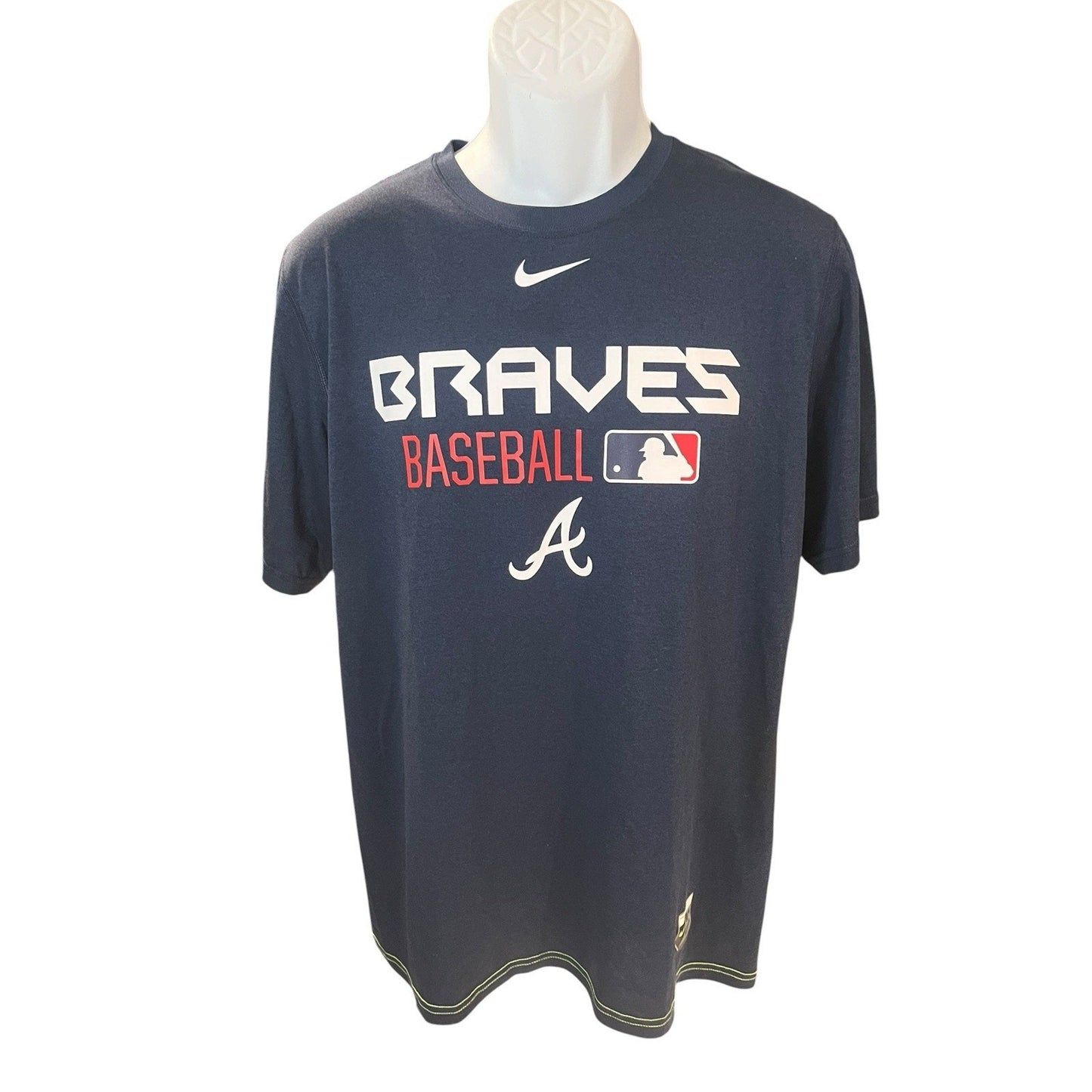 Nike Dri-fit GSGL MLB Men's M Atlanta Braves performance shirt