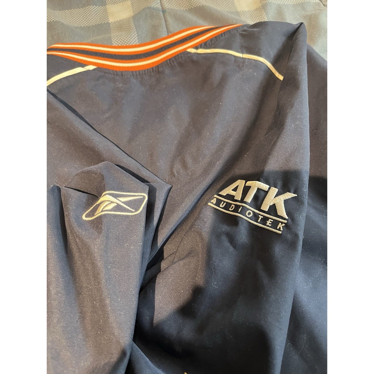 Vtg Reebok Men's L embroidered Super Bowl XLI 41 windbreaker