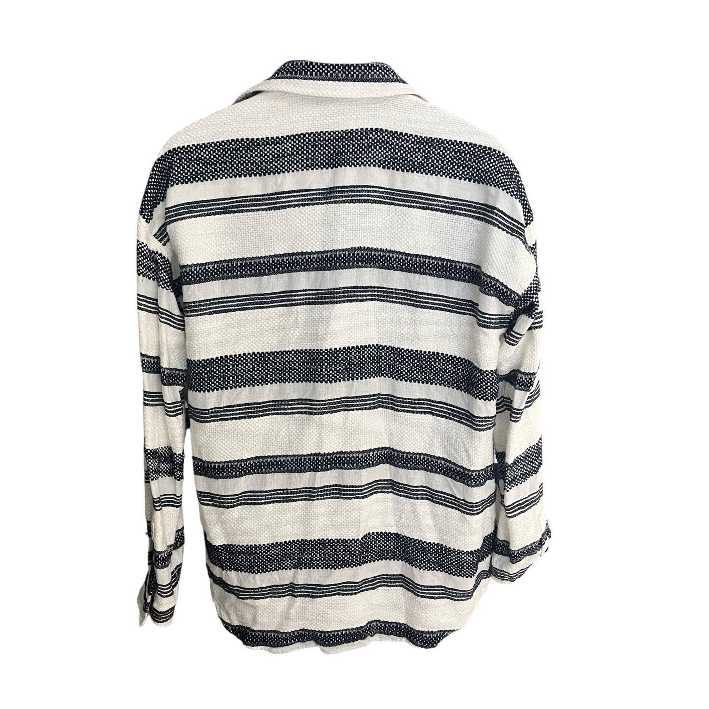 Scotch & Soda men's M Basketweave voile button up shirt