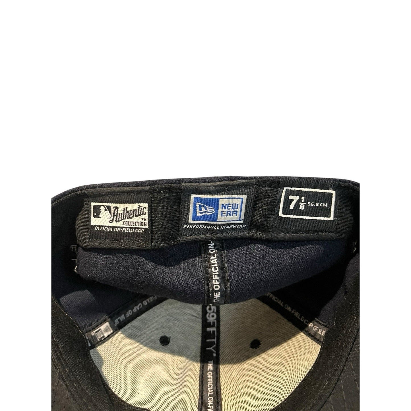 New Era On-Field 59Fifty 7 1/8 Boston Red Sox fitted hat USA made