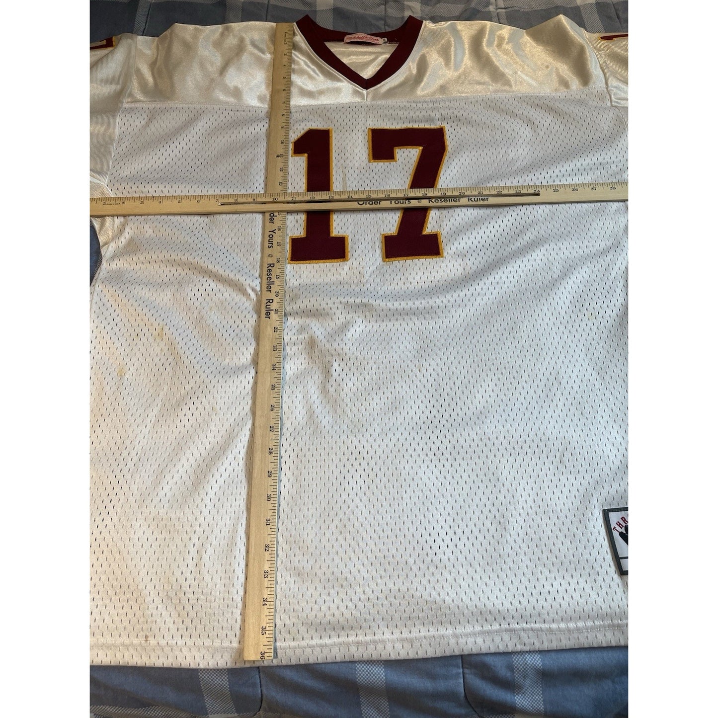 Vintage Mitchell & Ness Washington Redskins Williams #17 Jersey Sz 56/3XL VTG