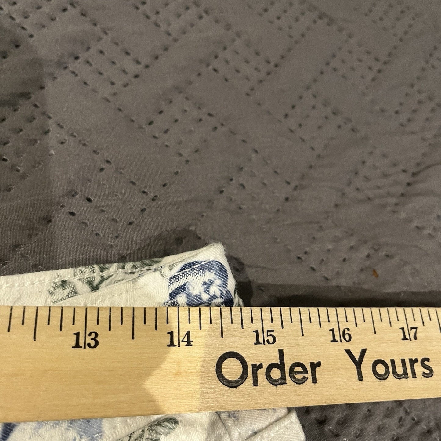 Charter Club Women's 12 denim Jeans Floral all over print Lexington Straight Leg