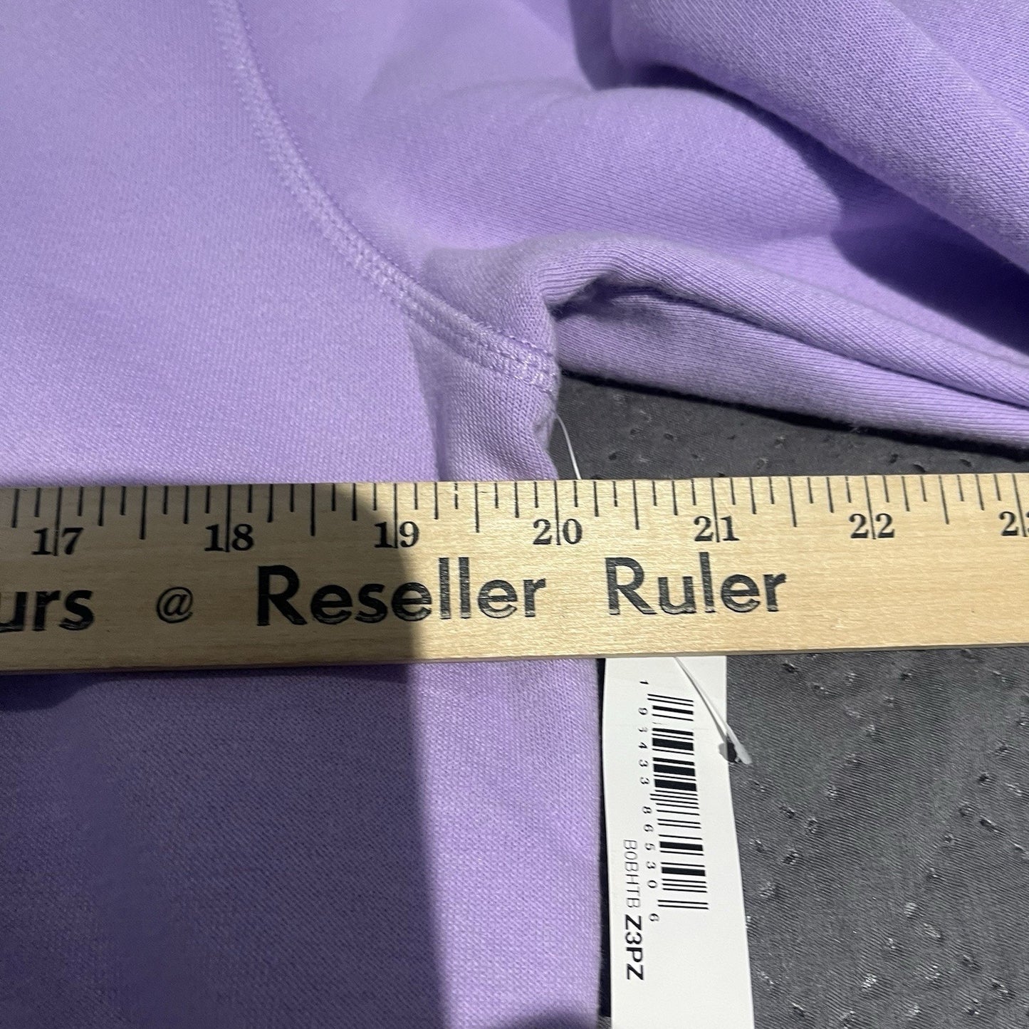 Disney Amazon Ursula Lavender Fleece Lined Hoodie with Kangaroo Pockets M NWT