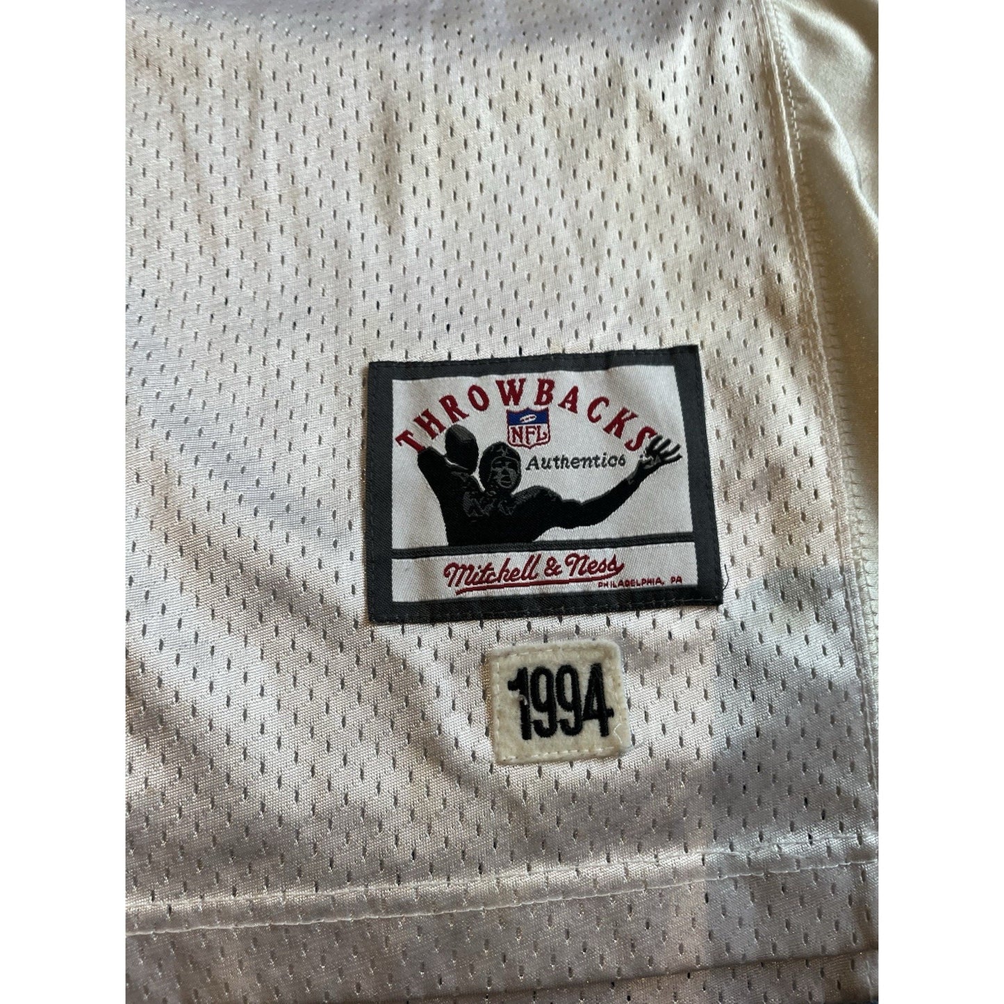 Vtg Mitchell & Ness Men's 3XL NFL #7 Boomer Esiason New York Jets 75 jersey