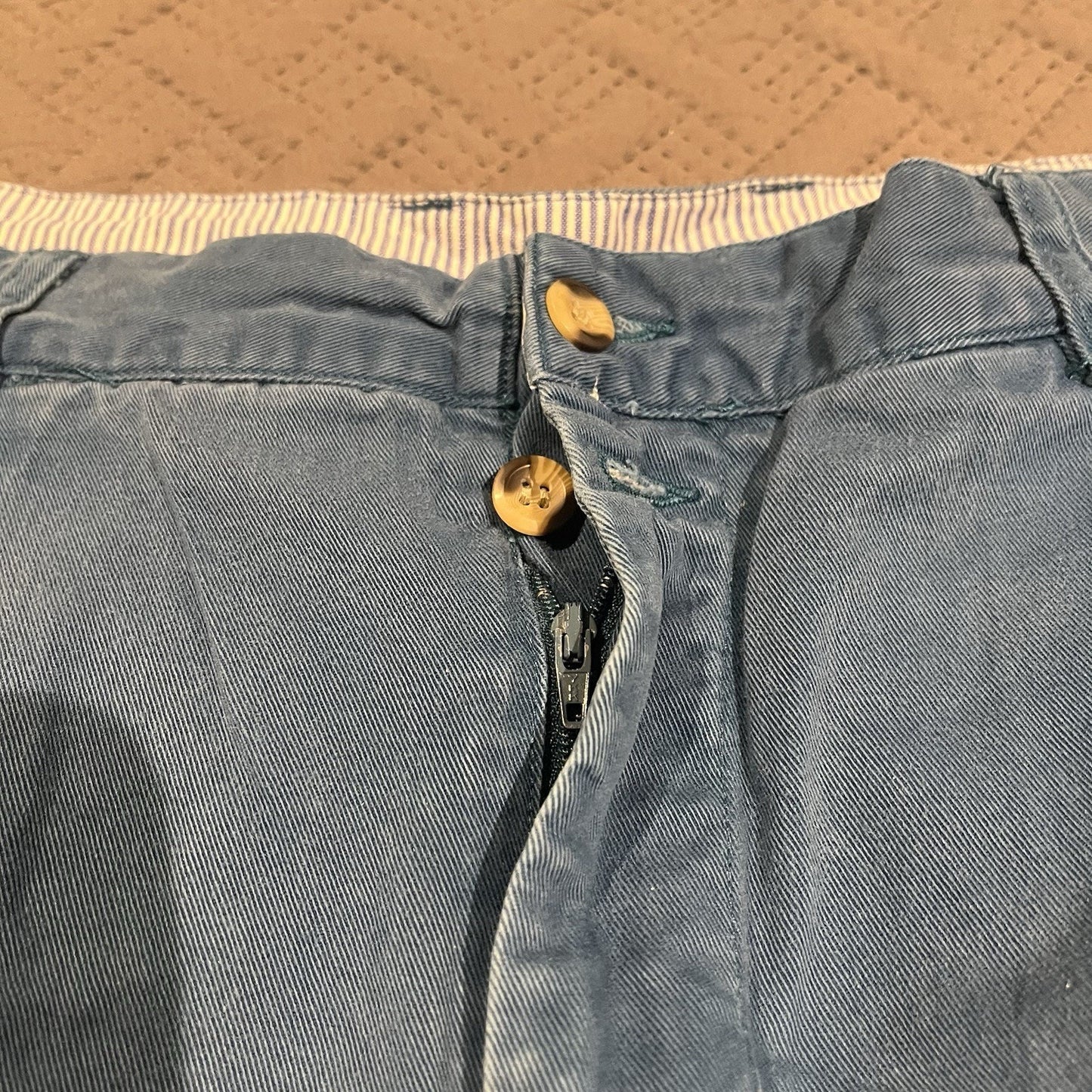 Vtg Christian Dior Monsieur Men's 40 blue chino shorts