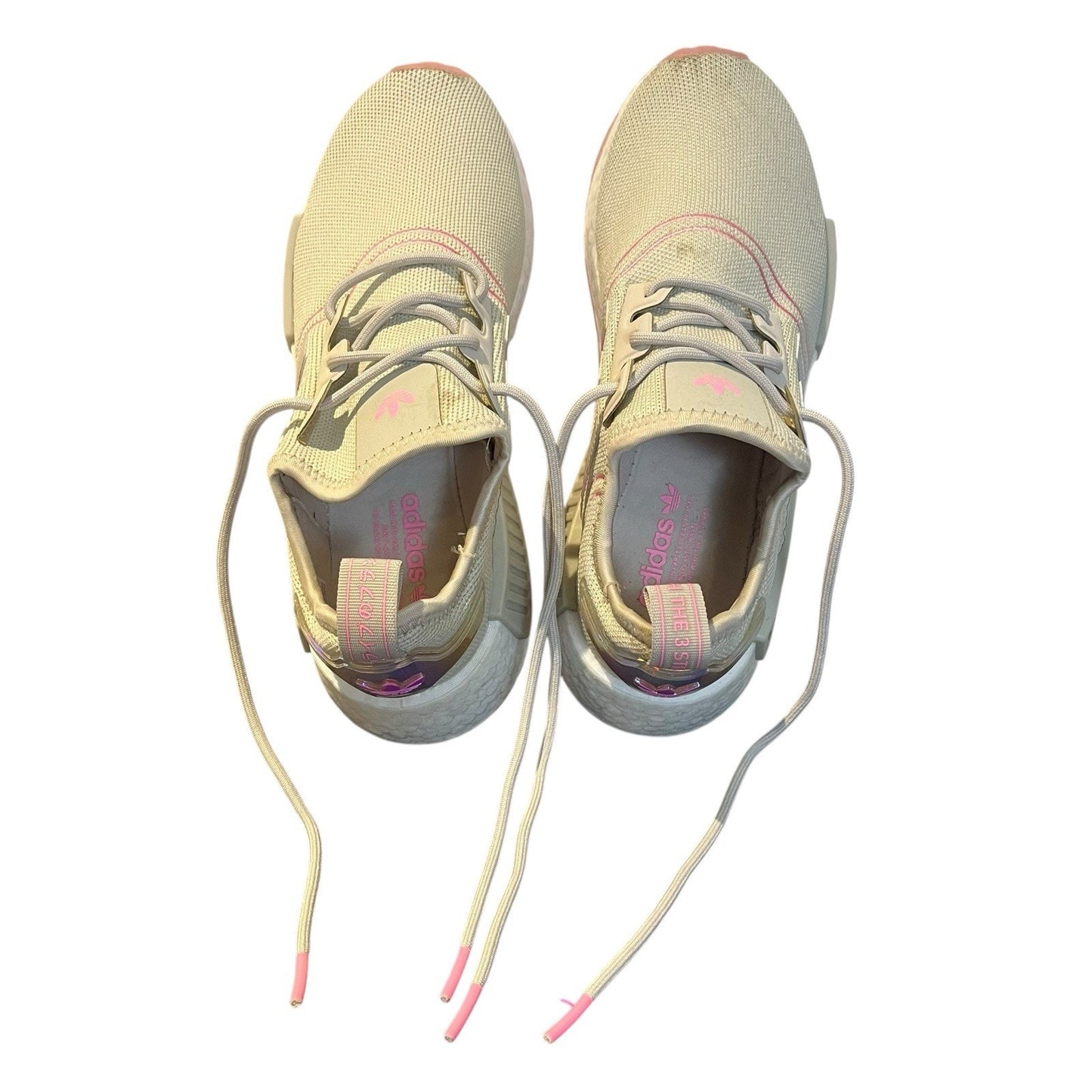 adidas Originals NMD R1 Women's size 6.5 Shoe Gray Bliss Pink White GW9473