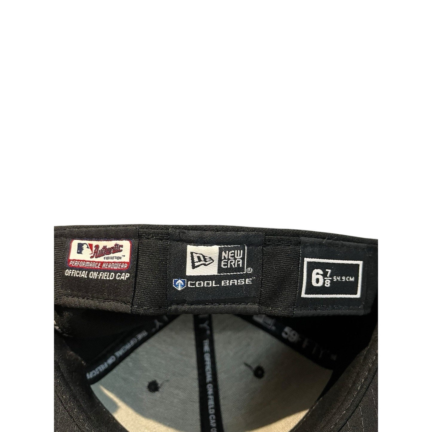 New Era On-Field Cool Base 59Ffity 6 7/8 retro Chicago White Sox fitted hat USA