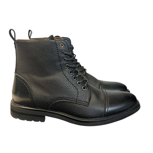 Polar Fox WRIGHT Men's SZ 8.5 7-Eyelets Classic Dress Boot with Zipper Closure