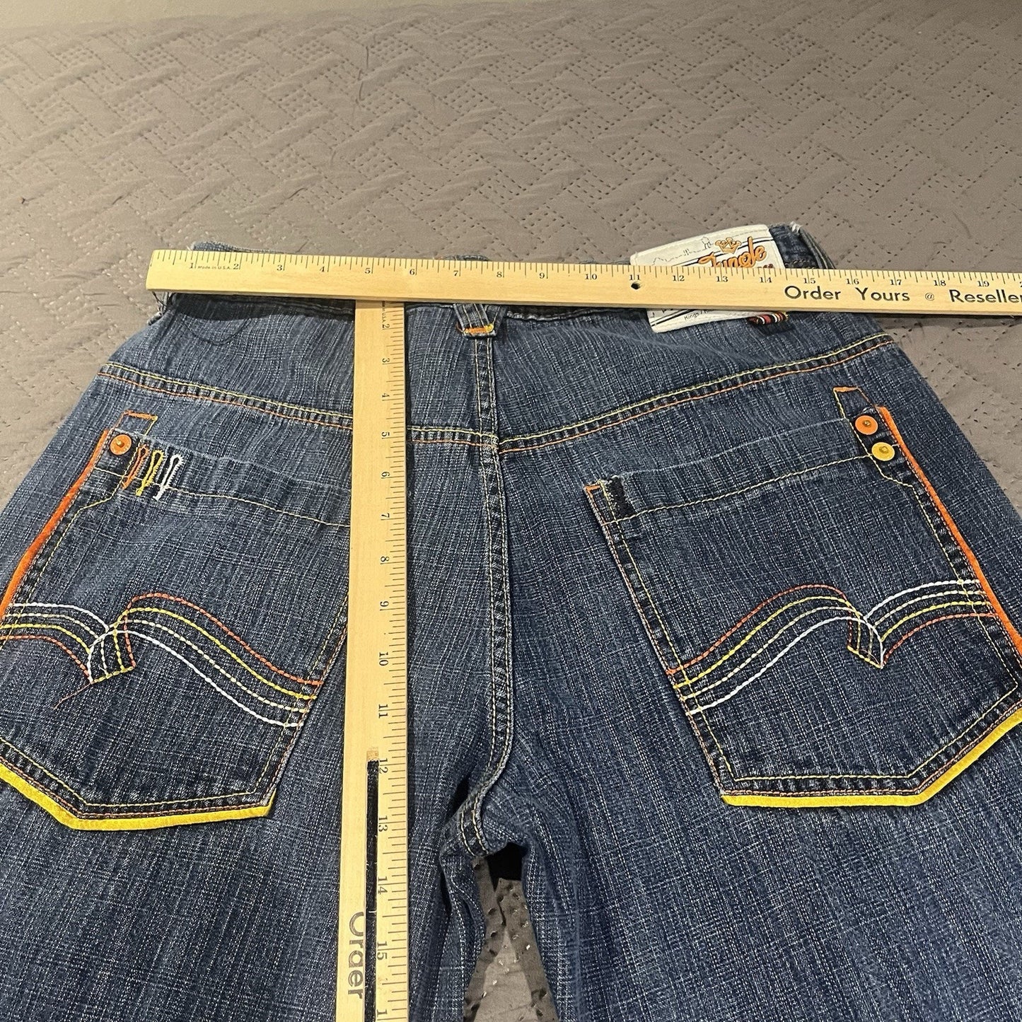 5ive Jungle Co y2k Men's 34 baggy jean's