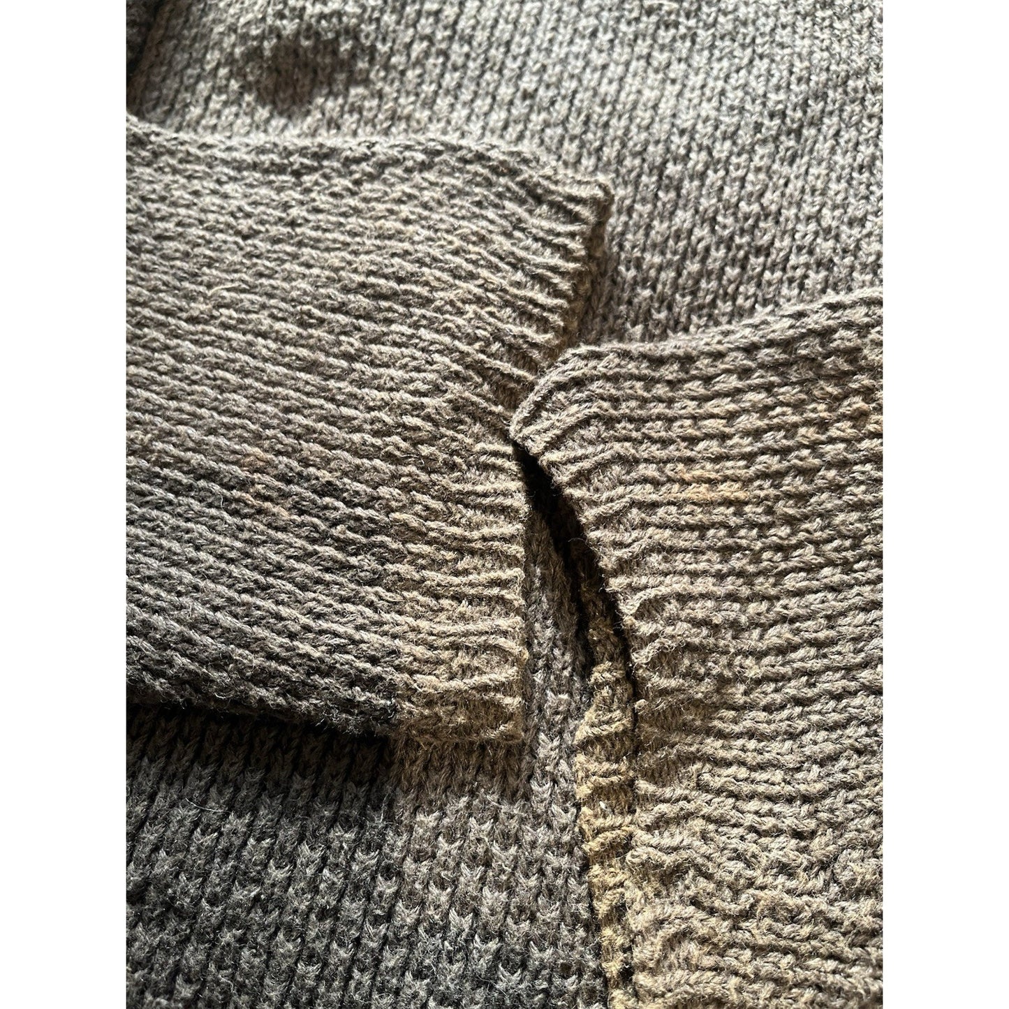 New River Men's S ramie blend waffle kniy henley sweater