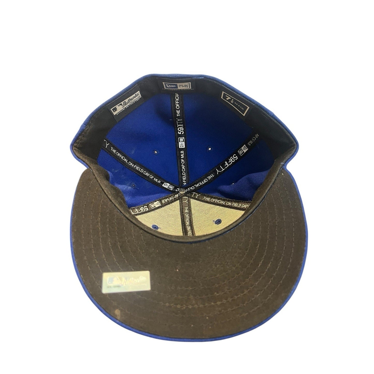 Kansas City Royals Hat Mens 7 1/2 New Era 59Fifty MLB Baseball Cap Fitted USA