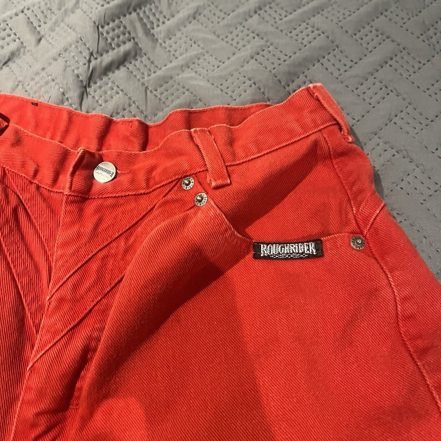 Vtg Rough Rider jeans by circle t Women's 13/14 western bearback jeans USA made