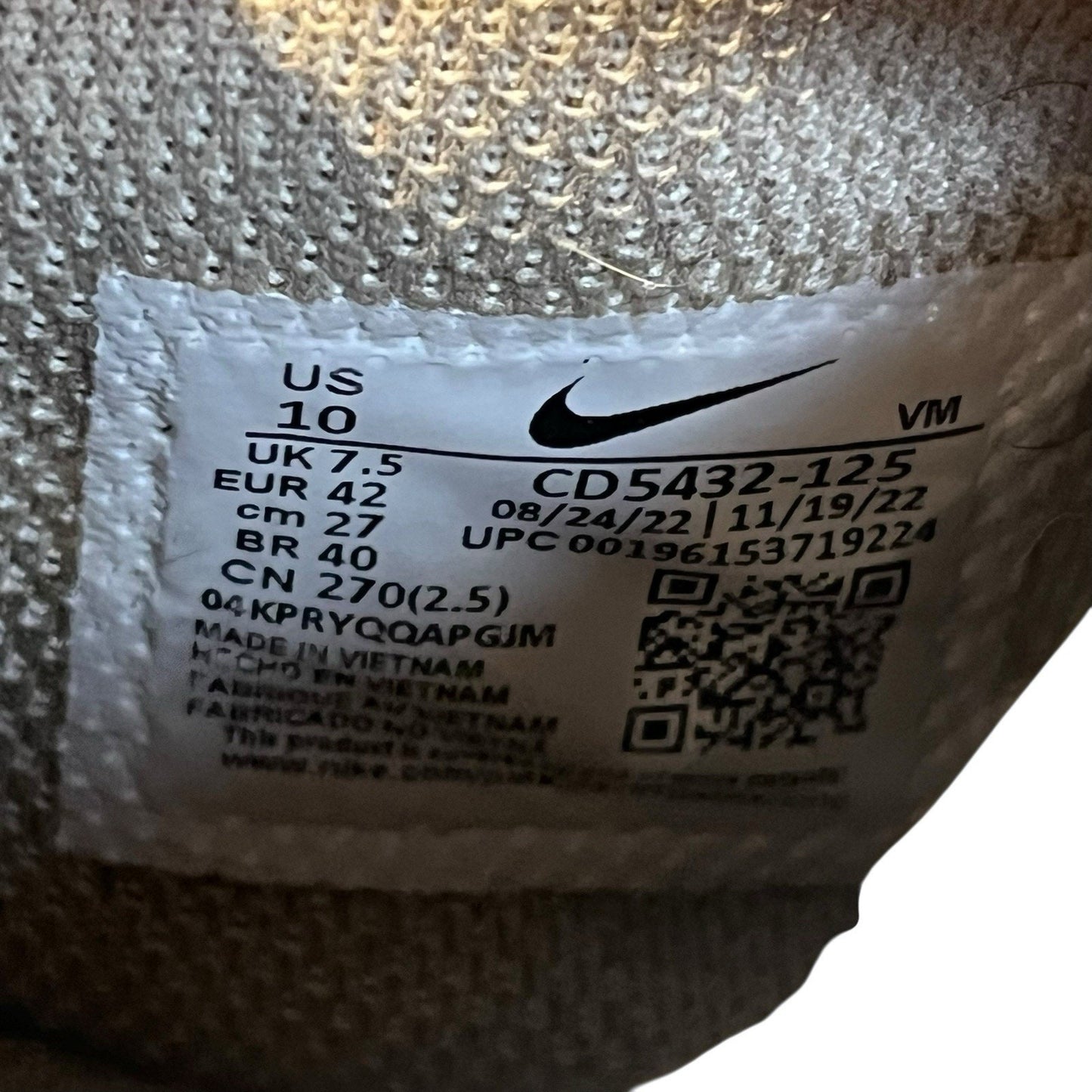 Women’s Nike Air Max Excee 'White Ocean Bliss' Running Shoes Size 10