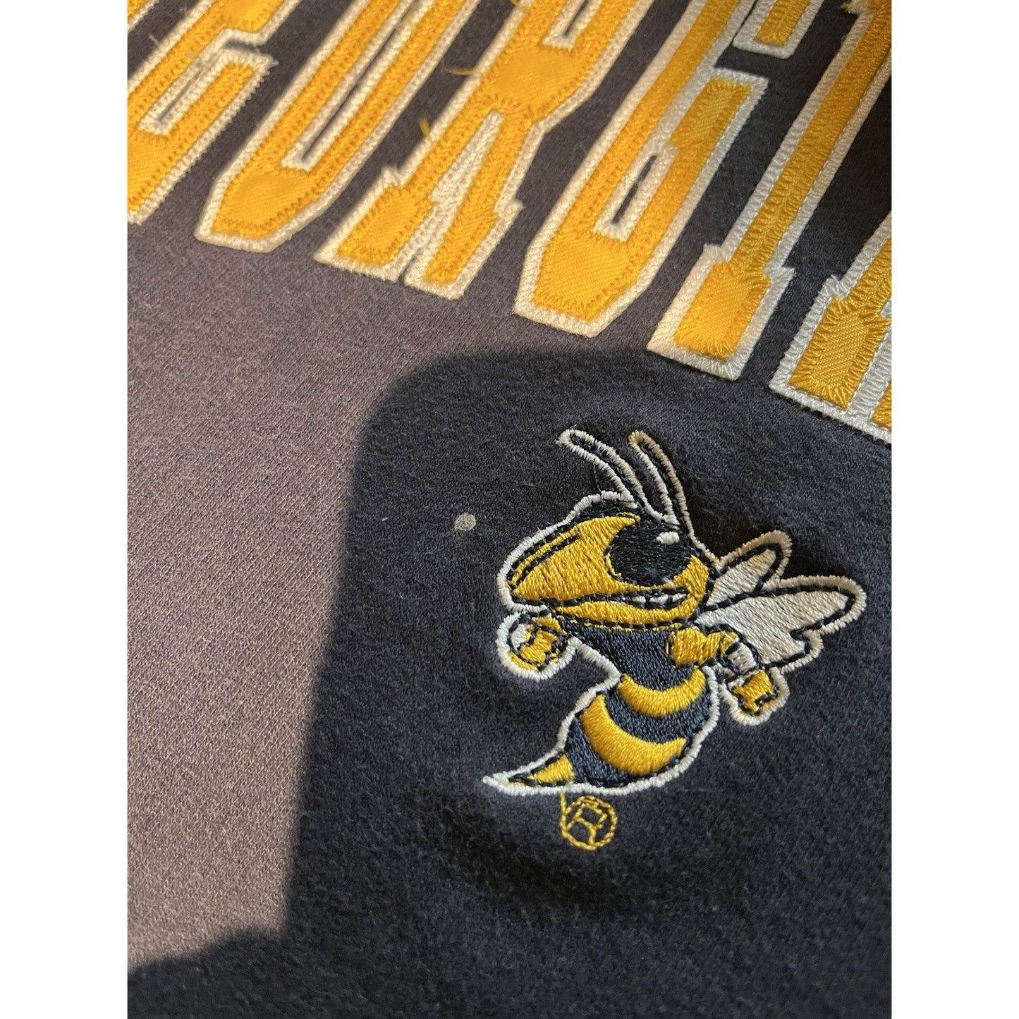 OVB Men's S Georiga Tech yellow jacket's embroidered hoodie