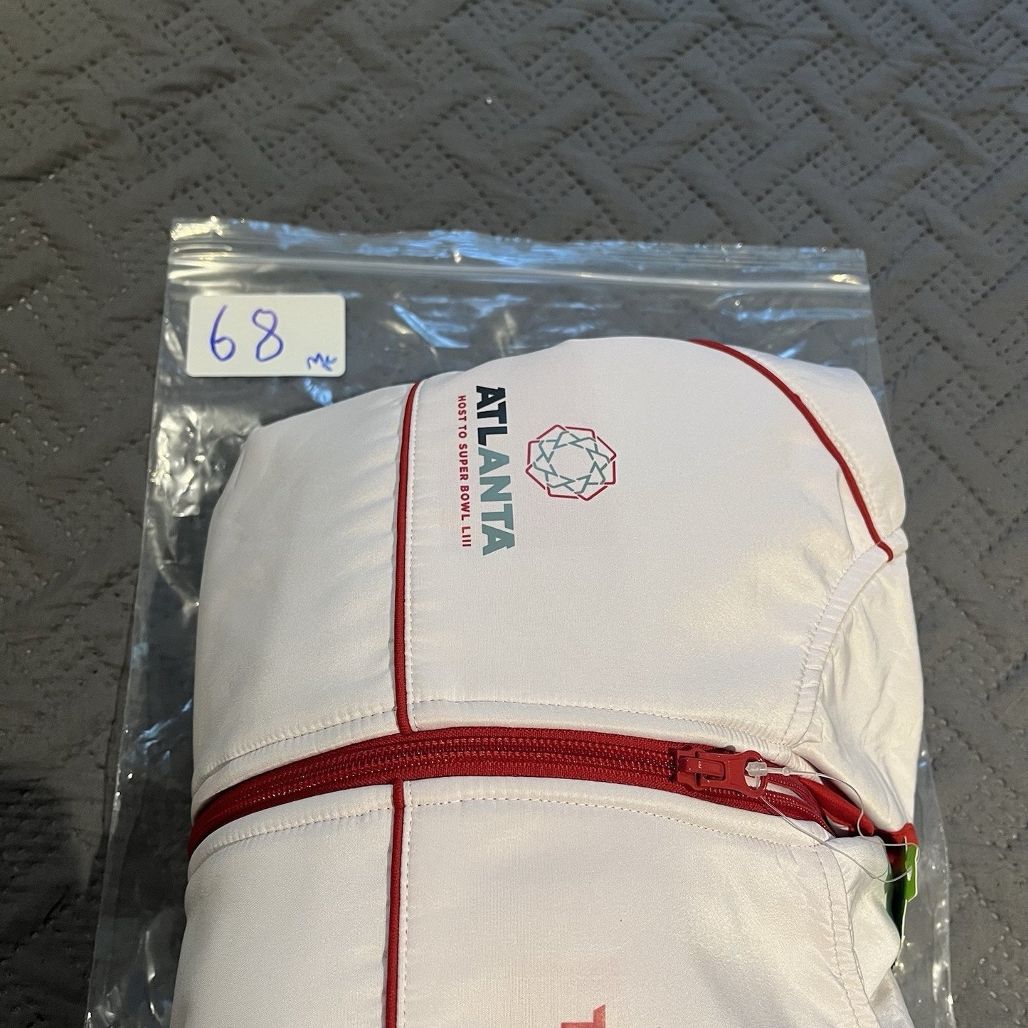 Team Atlanta Volunteer Hooded Jacket Size-L LIII Super Bowl 53 Atlanta NWT
