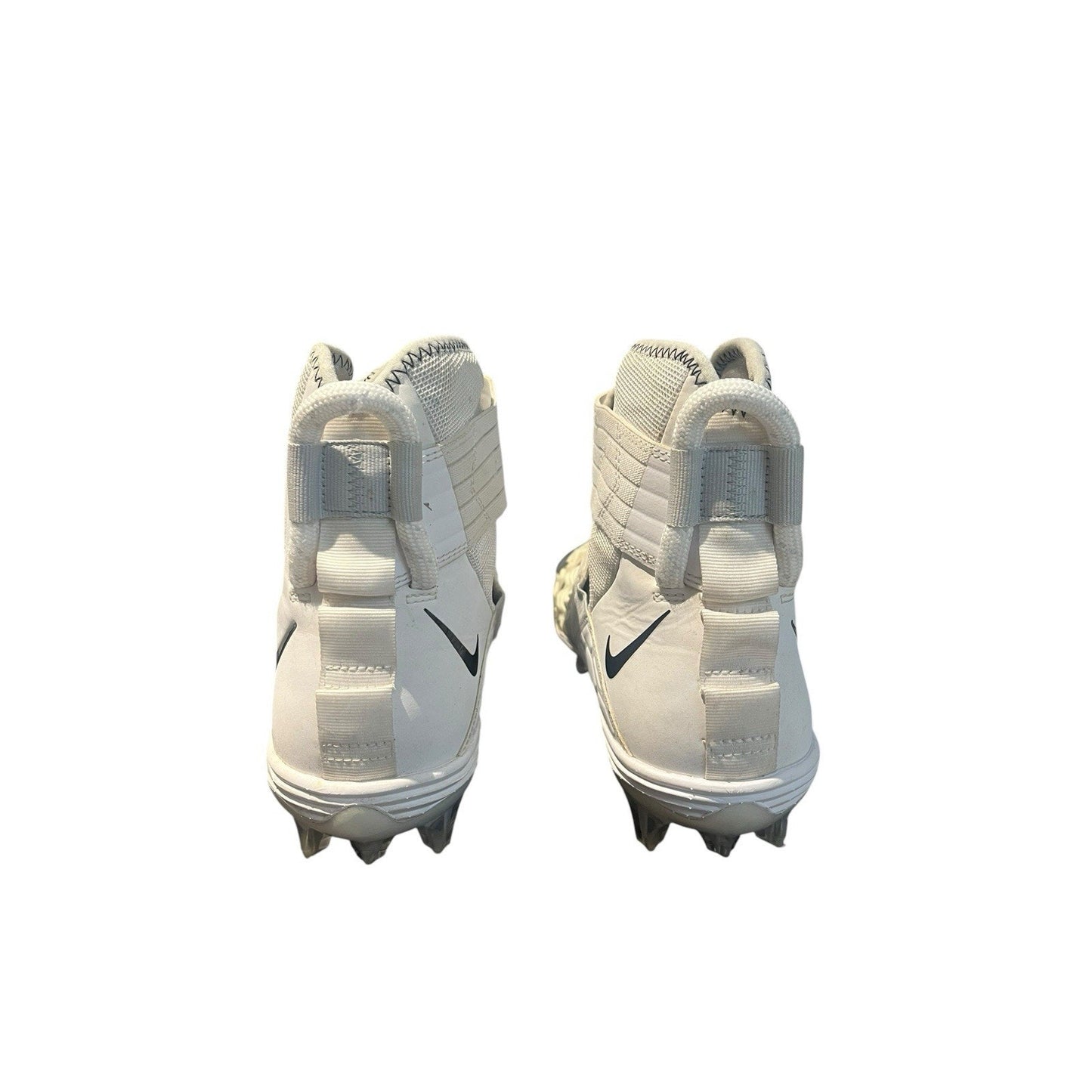 Nike Force Savage Elite 2 TD White High Football Cleats, Size 9 AH3999-100