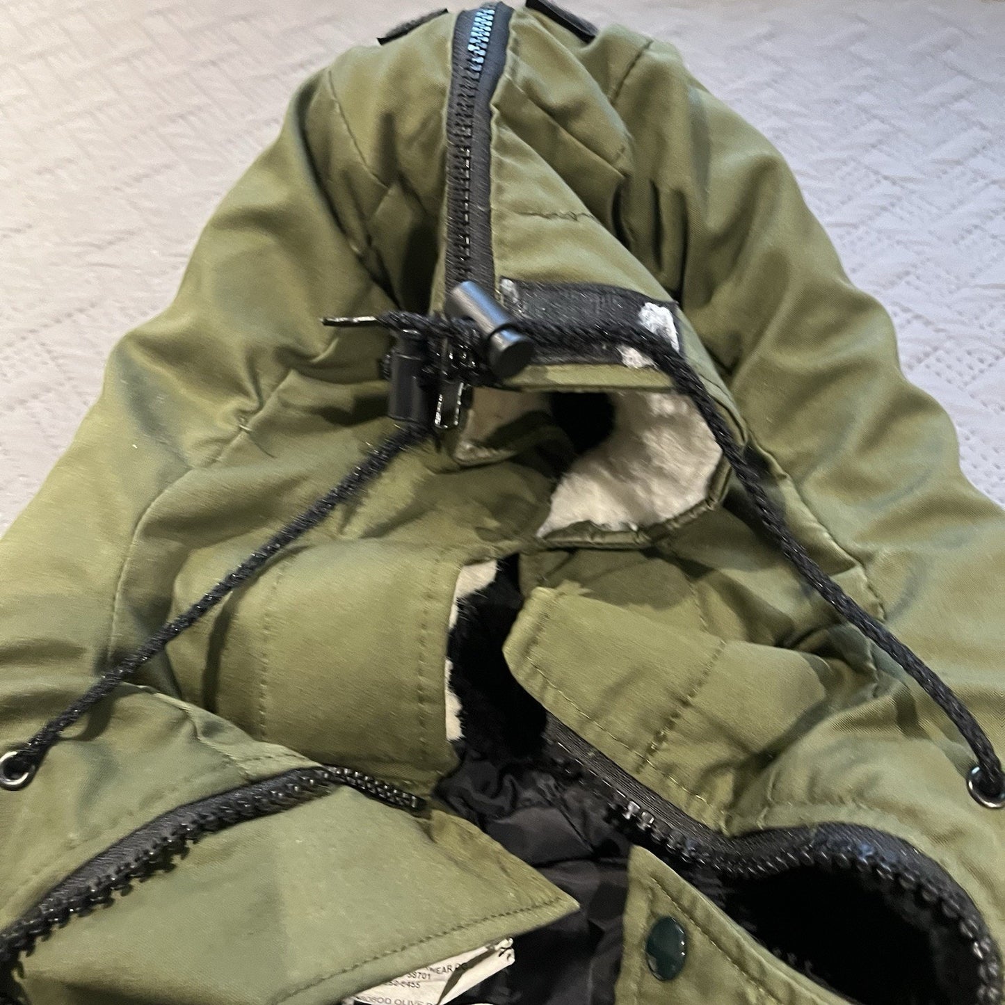 Dakota Men's 2XL Insulated Parka Fur-lined Hood Coat US Military USA Made