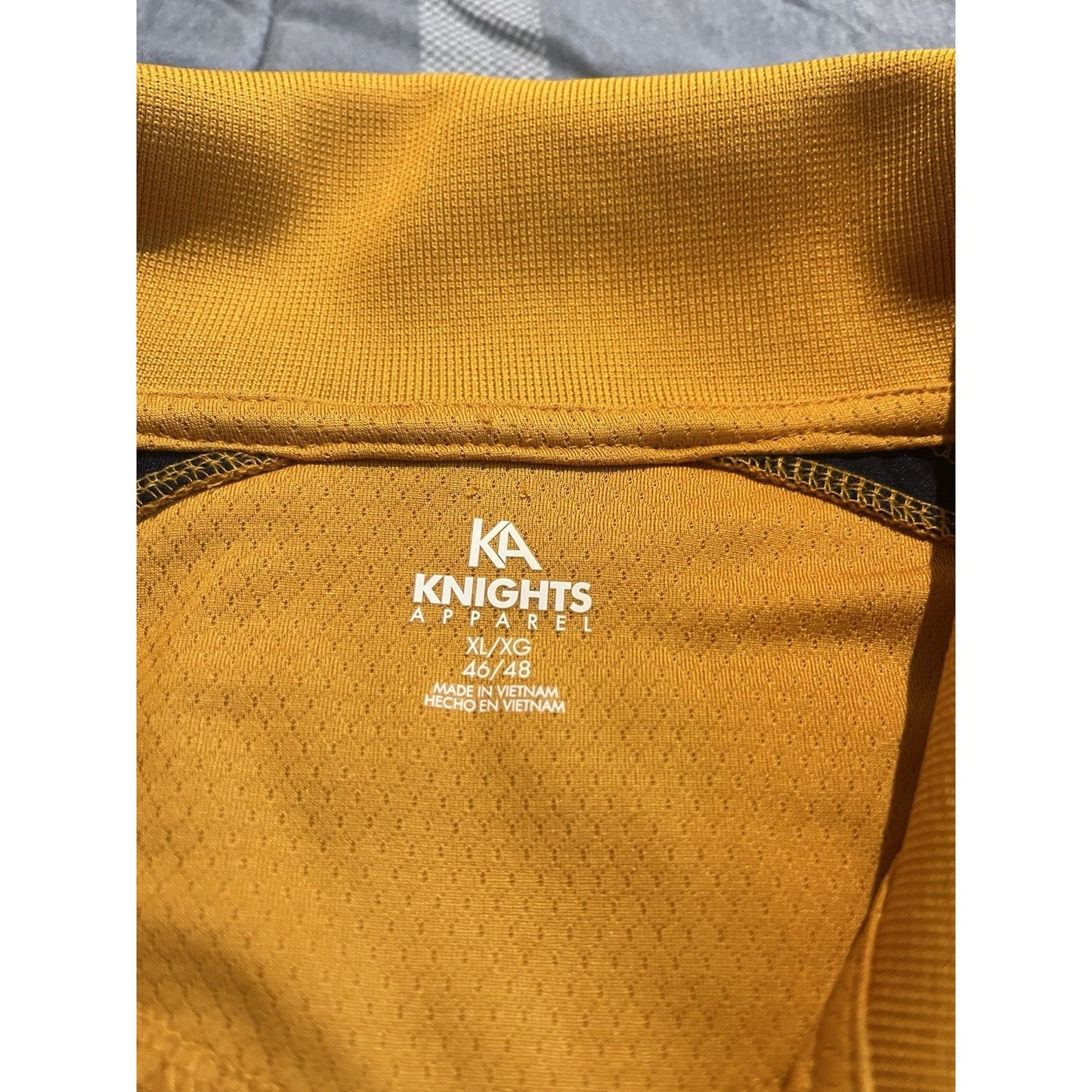 Knights Apparel Men's XL embroidered performance georgia tech polo shirt